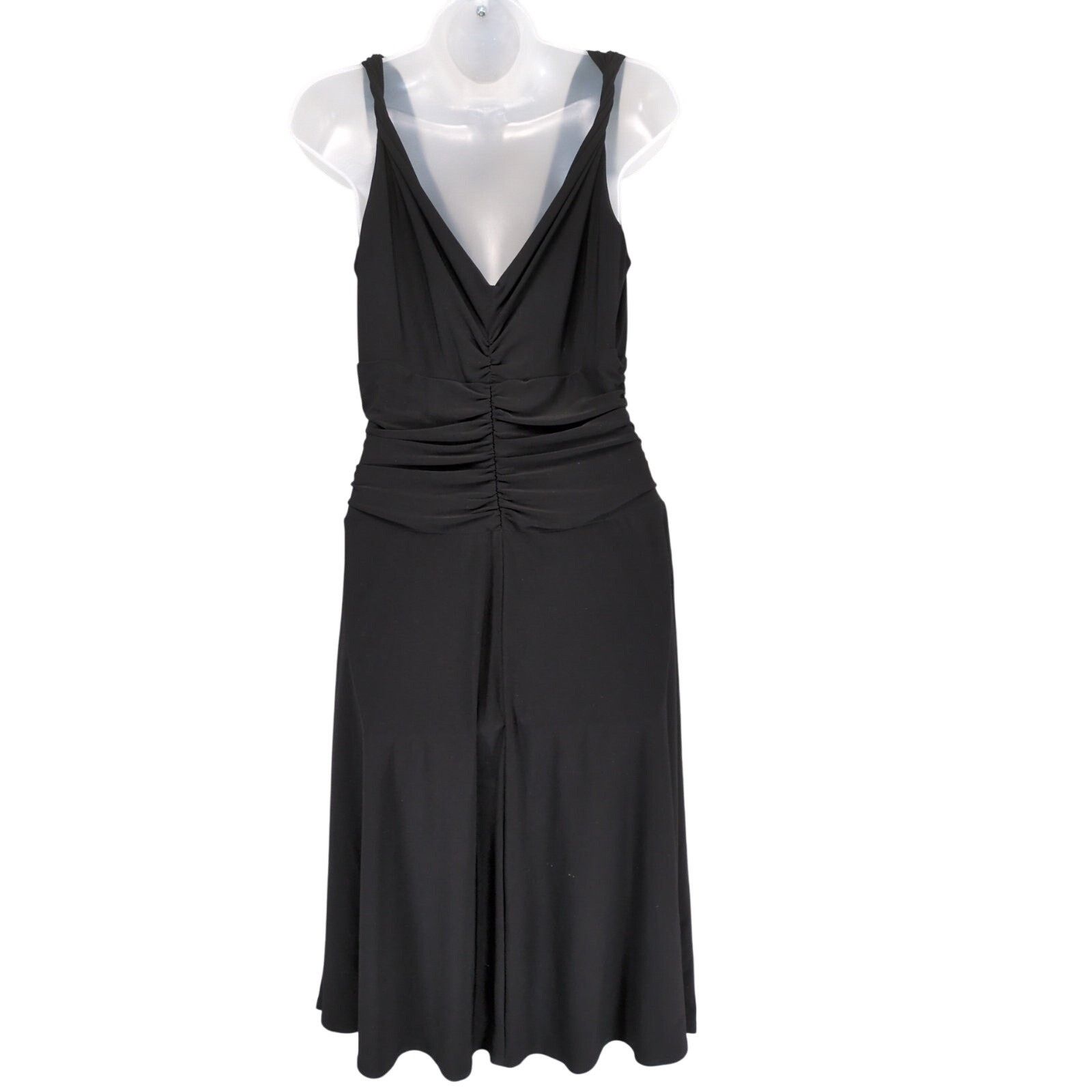 Jones New York Jones New York Sz 8 Little Black Sleeveless Midi Dress Size M / US 6-8 / IT 42-44 - 3 Thumbnail