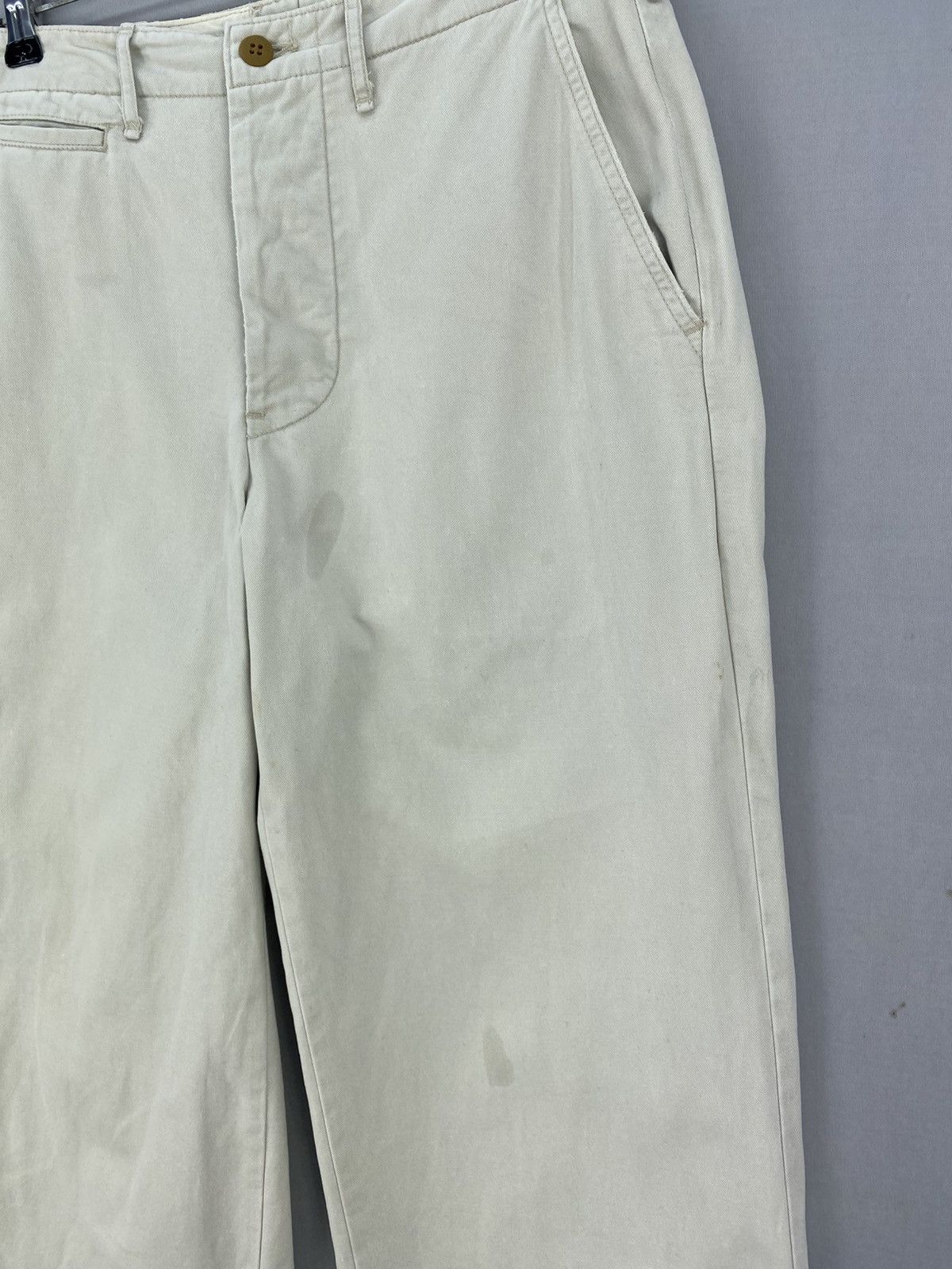 Levi's Vintage 90’s Levi’s Iconic 1970s US Army Khaki Trouser Pants Size US 30 / EU 46 - 3 Thumbnail
