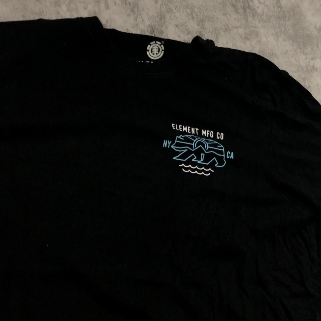 Element Element black cotton skateboarding tee Size US M / EU 48-50 / 2 - 2 Thumbnail