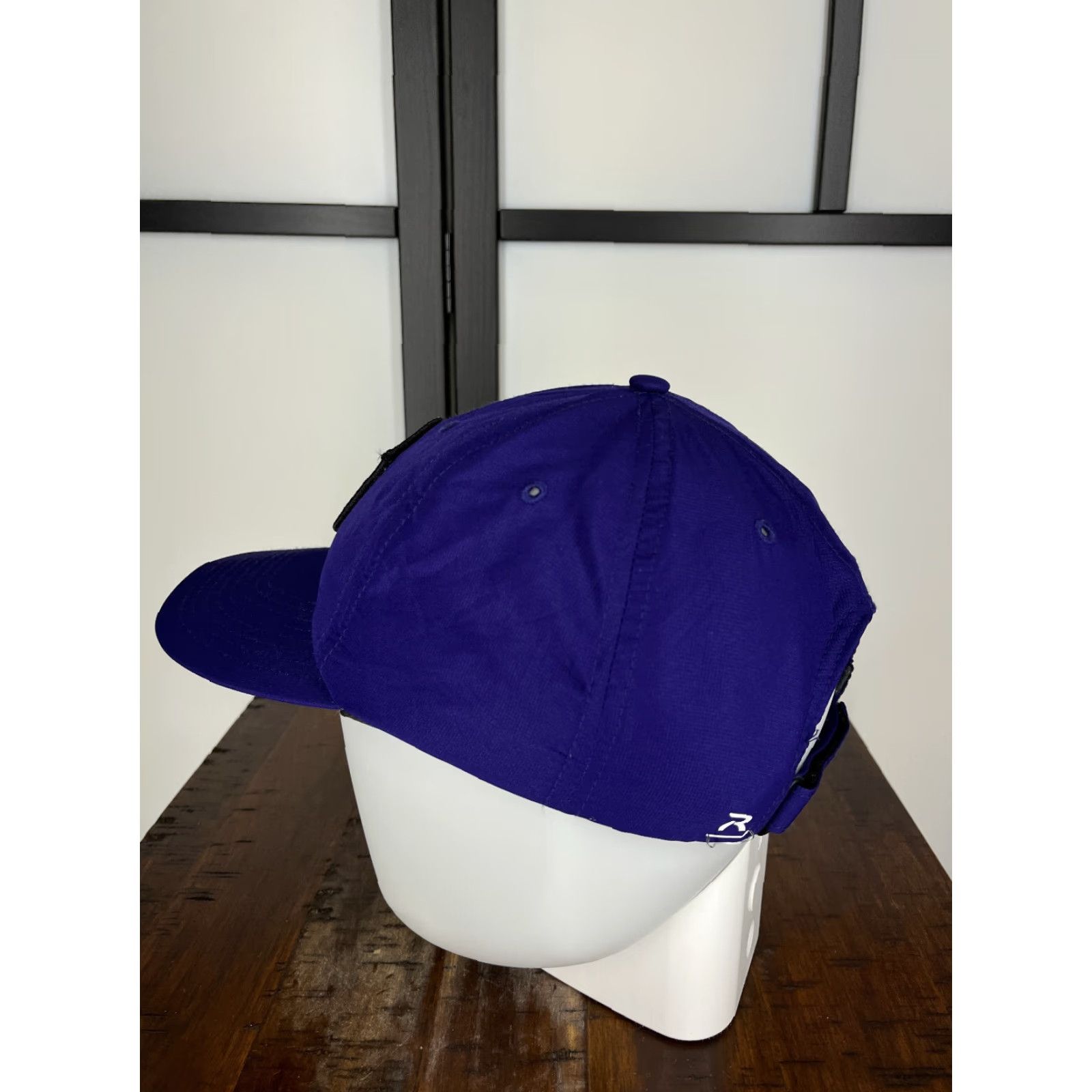 Vintage Richardson Hat Cap Strap Back Adult One Size Purple Baseball Cap Mens Fillet Logo Adjustable Lightweight Twill Polyester Cap Size ONE SIZE - 5 Thumbnail