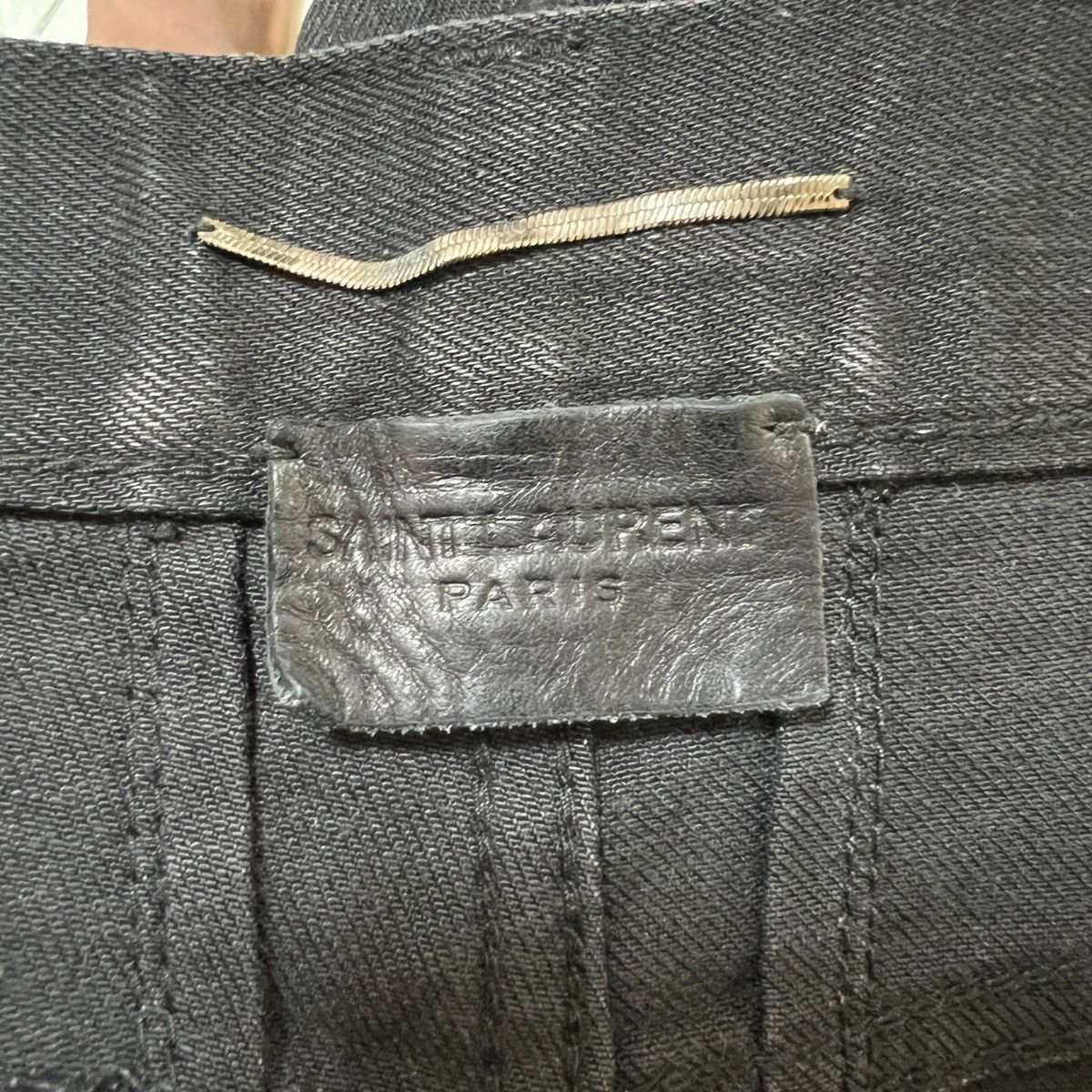 Hedi Slimane × Saint Laurent Paris 🔥 2013 Saint Laurent Paris Dyed SlimFit Size US 27 - 13 Thumbnail