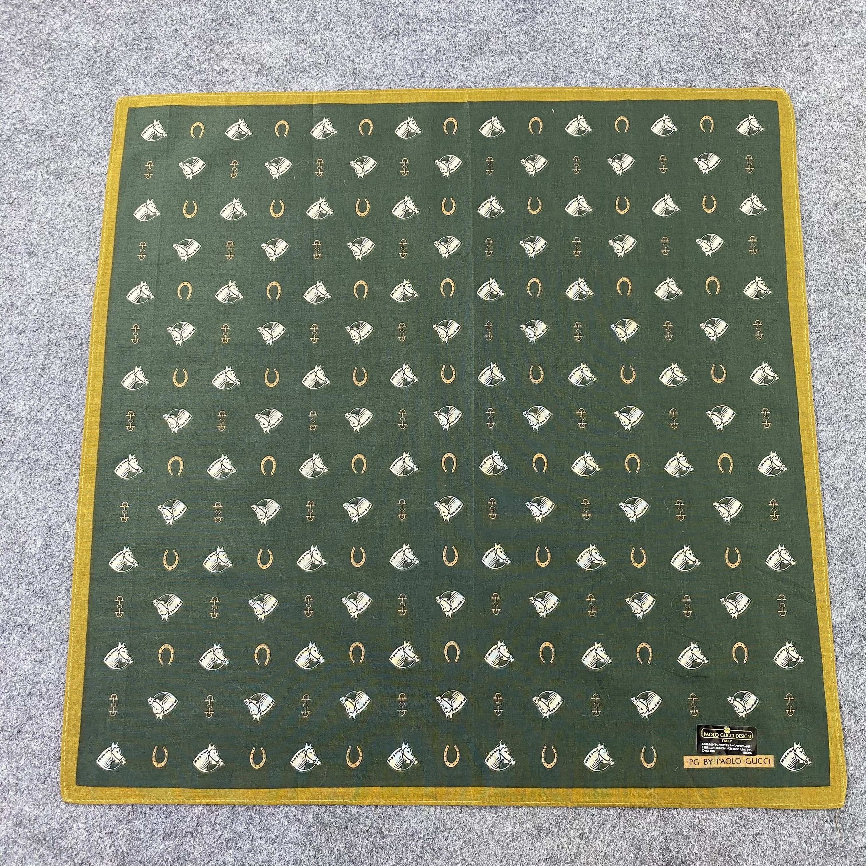 Paolo Gucci Paolo Gucci Handkerchief / Bandana / Neckerchief-B877 Size ONE SIZE - 3 Thumbnail