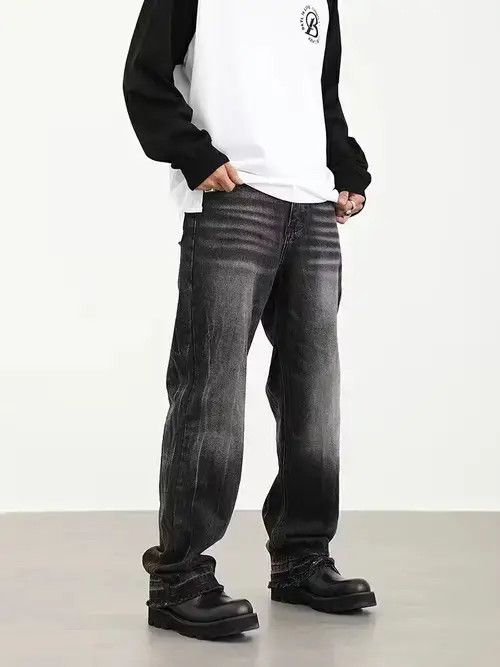 Other vibe distressed washed faded jeans Size US 32 / EU 48 - 2 Thumbnail