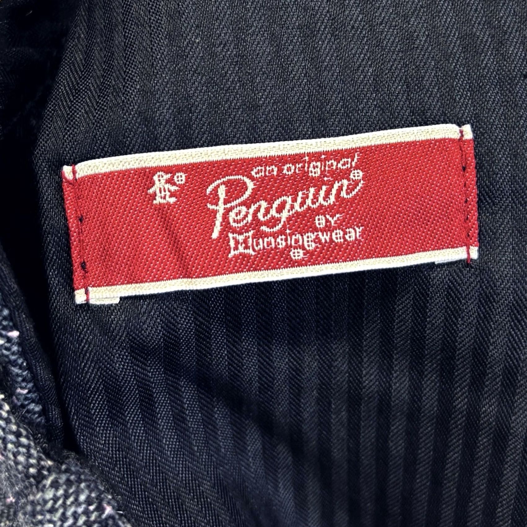 Original Penguin VINTAGE Original Penguin Tweed Trousers Slim Fit W30” L29” Mens Navy BNWT Size US 30 / EU 46 - 7 Thumbnail