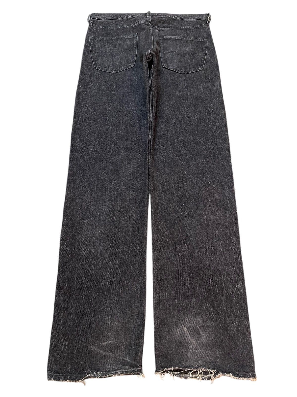 Helmut Lang Vintage Japanese Brand Distressed Style Loose Jeans Size US 33 - 2 Thumbnail