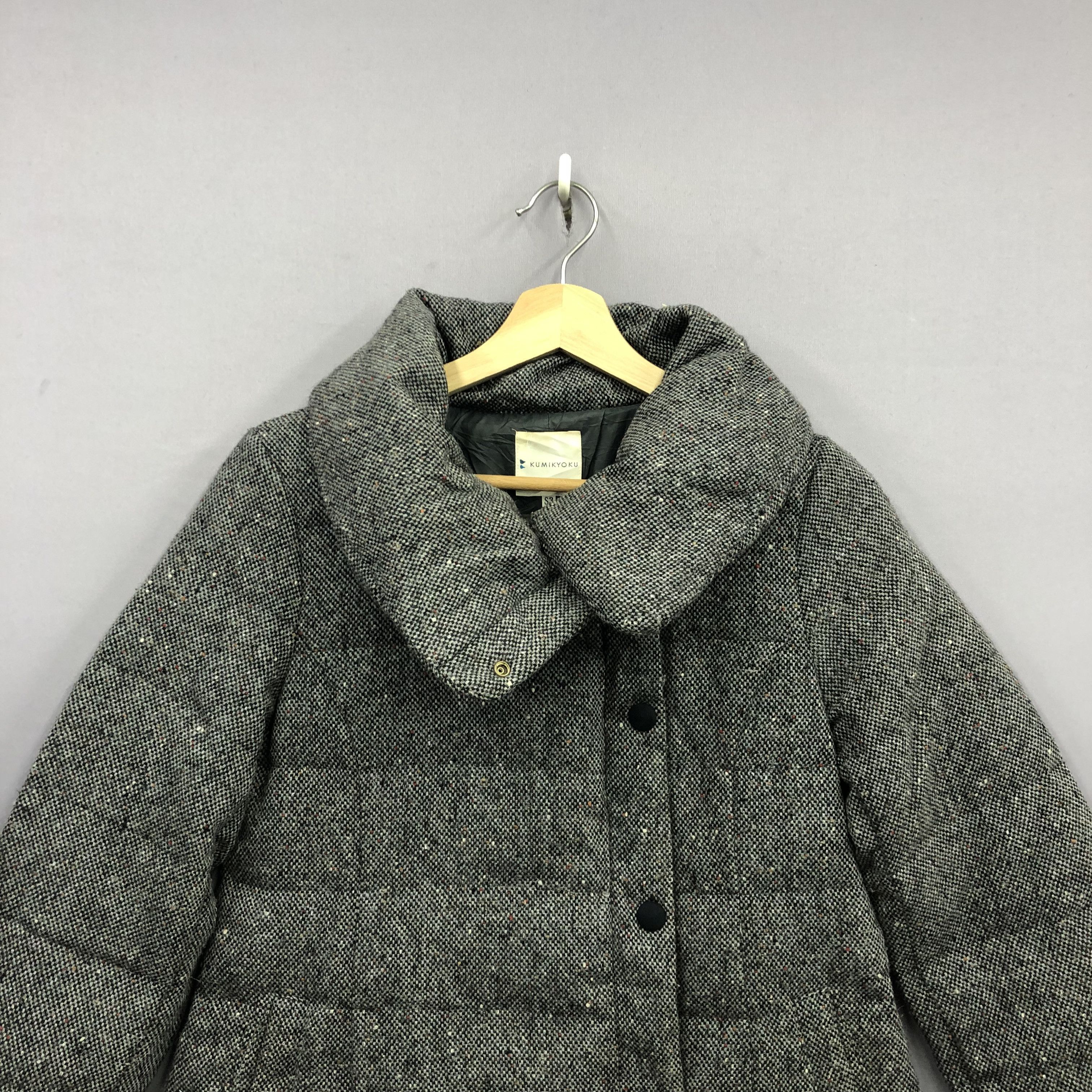 Japanese Brand × Vintage Vintage 90s Kumikyoku Turtleneck Quilted Puffer Jacket Size S / US 4 / IT 40 - 4 Thumbnail