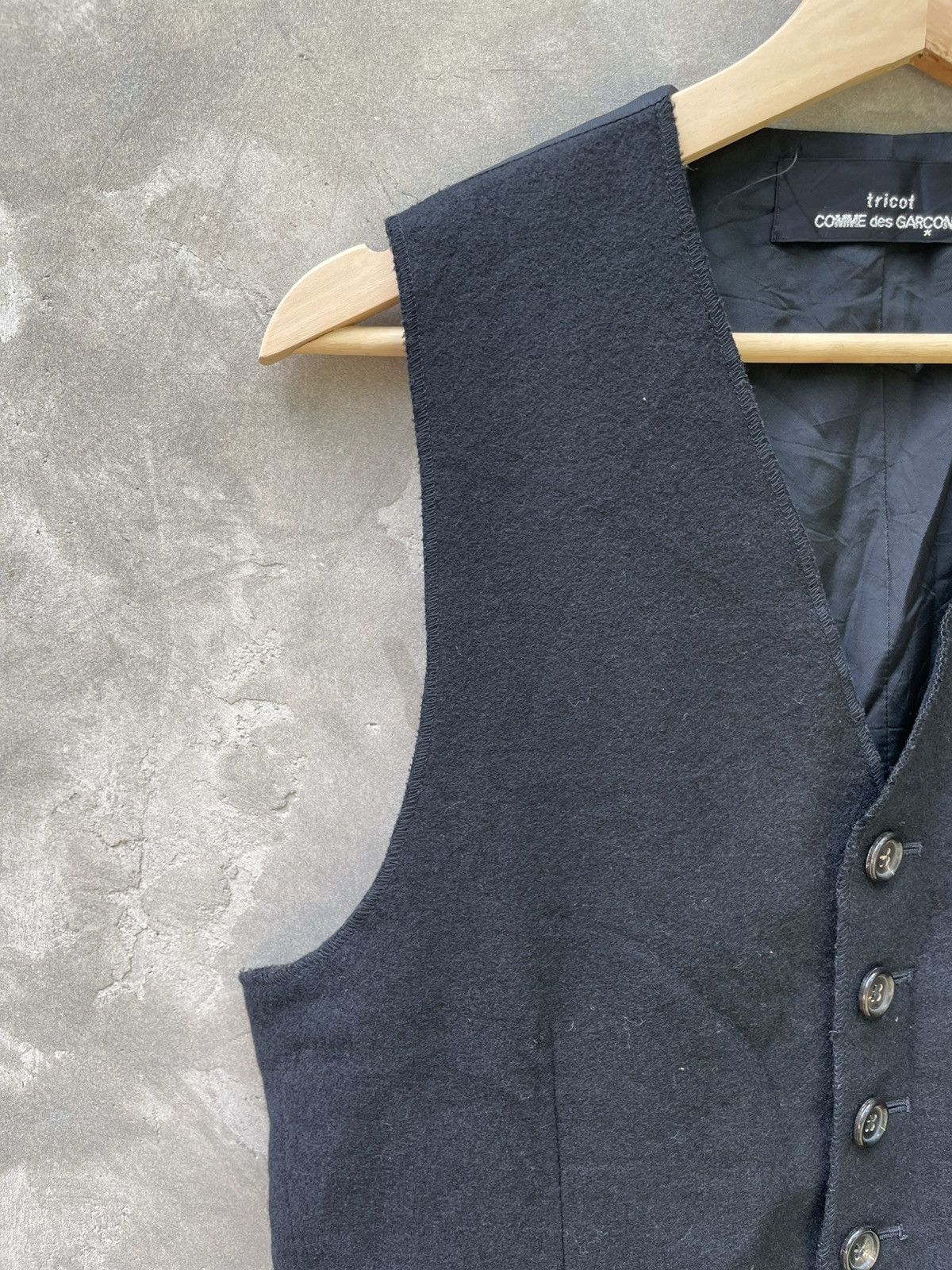 Comme des Garcons Comme Des Garçons Wool Tricot AD1992 Vest Size US M / EU 48-50 / 2 - 4 Thumbnail