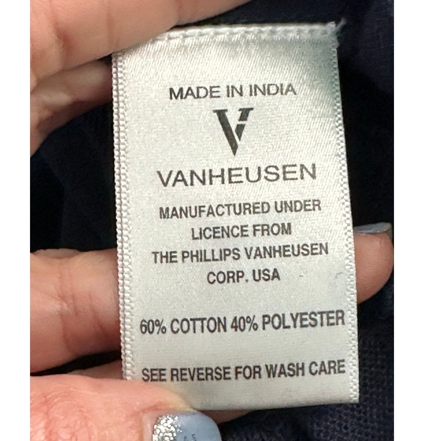 Van Heusen Van Heusen slim fit short sleeves polo shirt size XL Size US XL / EU 56 / 4 - 4 Thumbnail