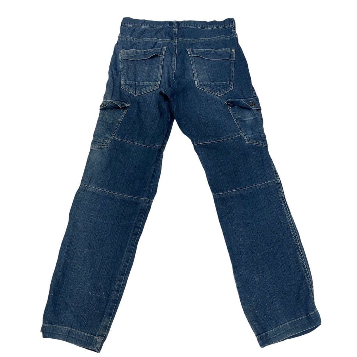 Japanese Brand Vintage Hop-scot Tactical Denim Jeans Size US 32 / EU 48 - 7 Thumbnail