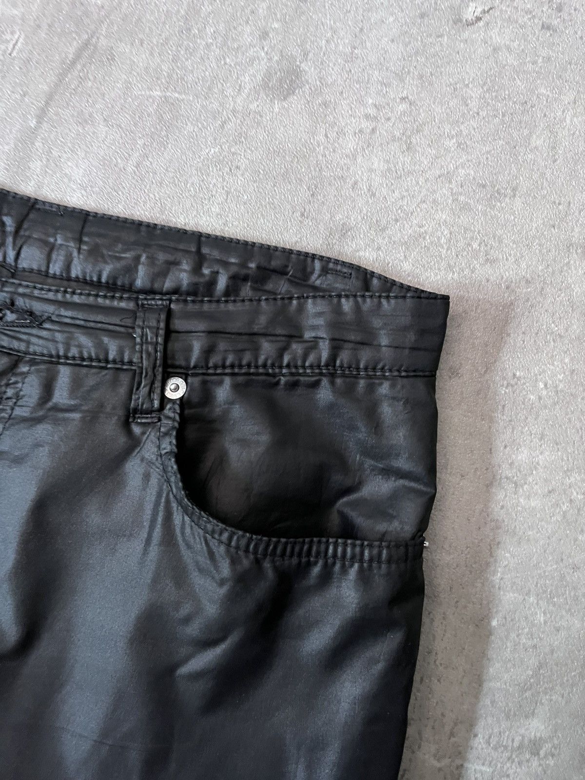 Helmut Lang Helmut Lang 1997 nylon black pants archival Size US 30 / EU 46 - 5 Thumbnail
