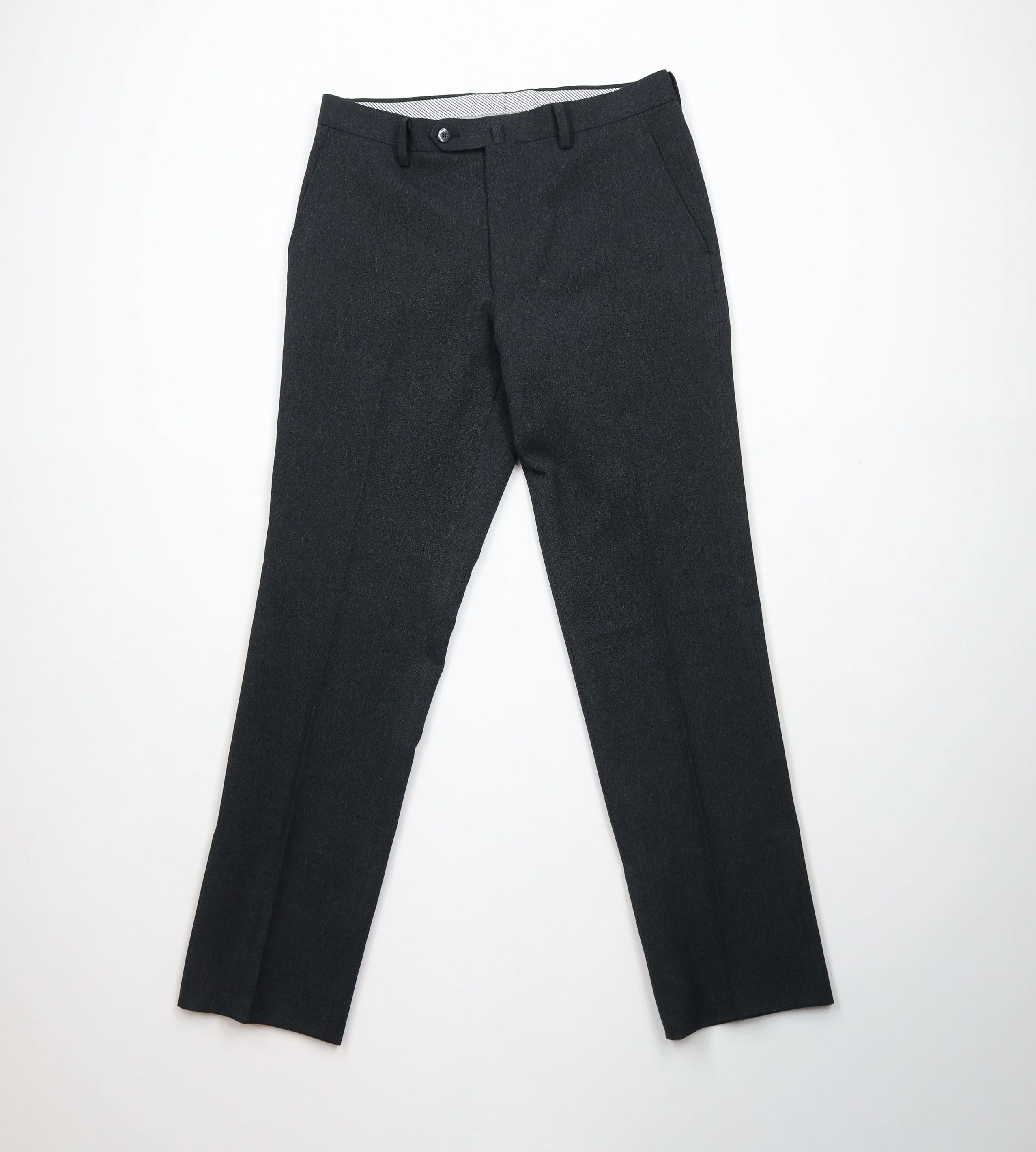 Vintage Only NY Streetwear Leg Chinos Chino Pants Trousers Gray Size US 31 - 1 Thumbnail