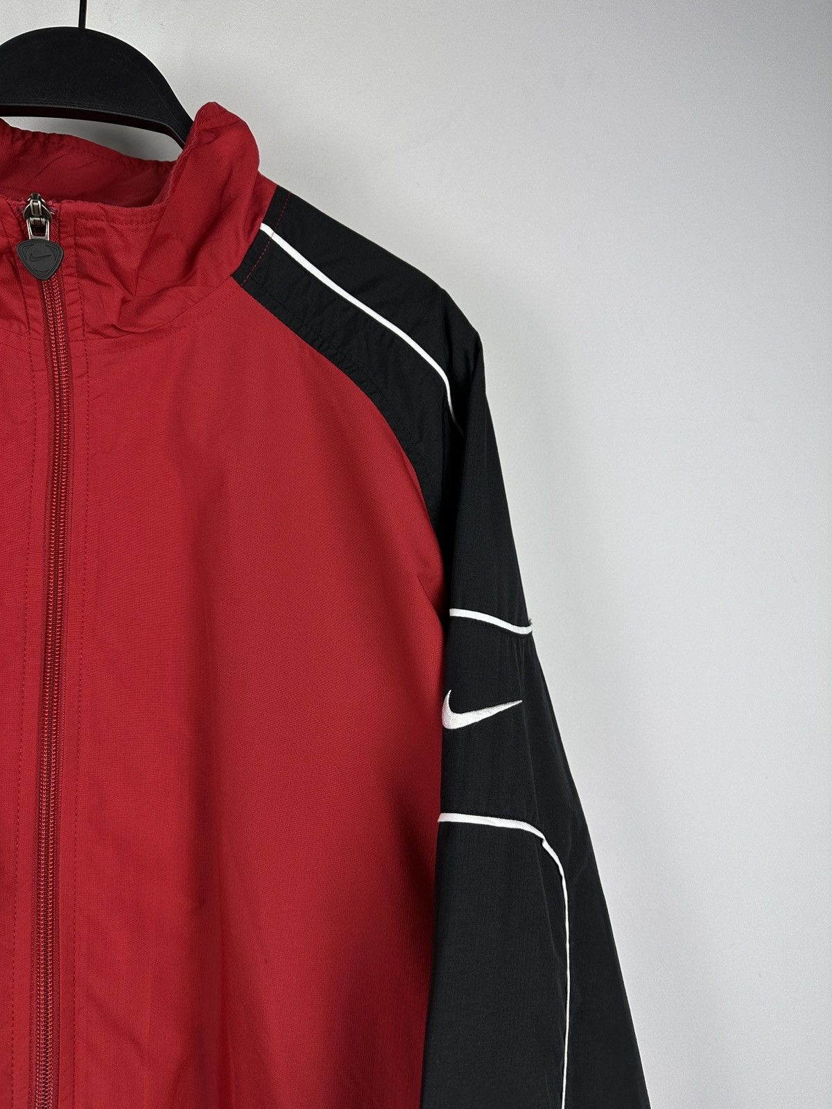 Nike × Vintage Vintage Y2K Nike Swoosh Jacket Size US XL / EU 56 / 4 - 3 Thumbnail