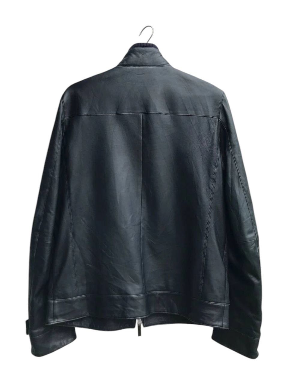 Calvin Klein × Calvin Klein 205W39NYC Vintage Calvin Klein Sheepskin Leather Jacket Size US L / EU 52-54 / 3 - 3 Thumbnail
