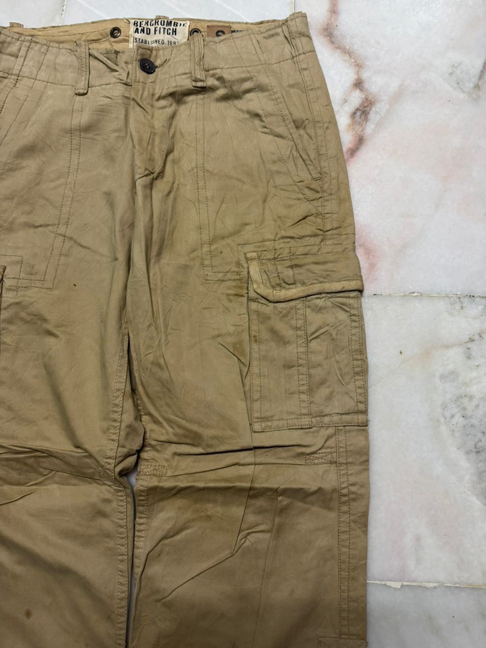 Abercrombie & Fitch Vintage Abercrombie And Fitch Tactical Military Cargo Zipper Size US 31 - 5 Thumbnail