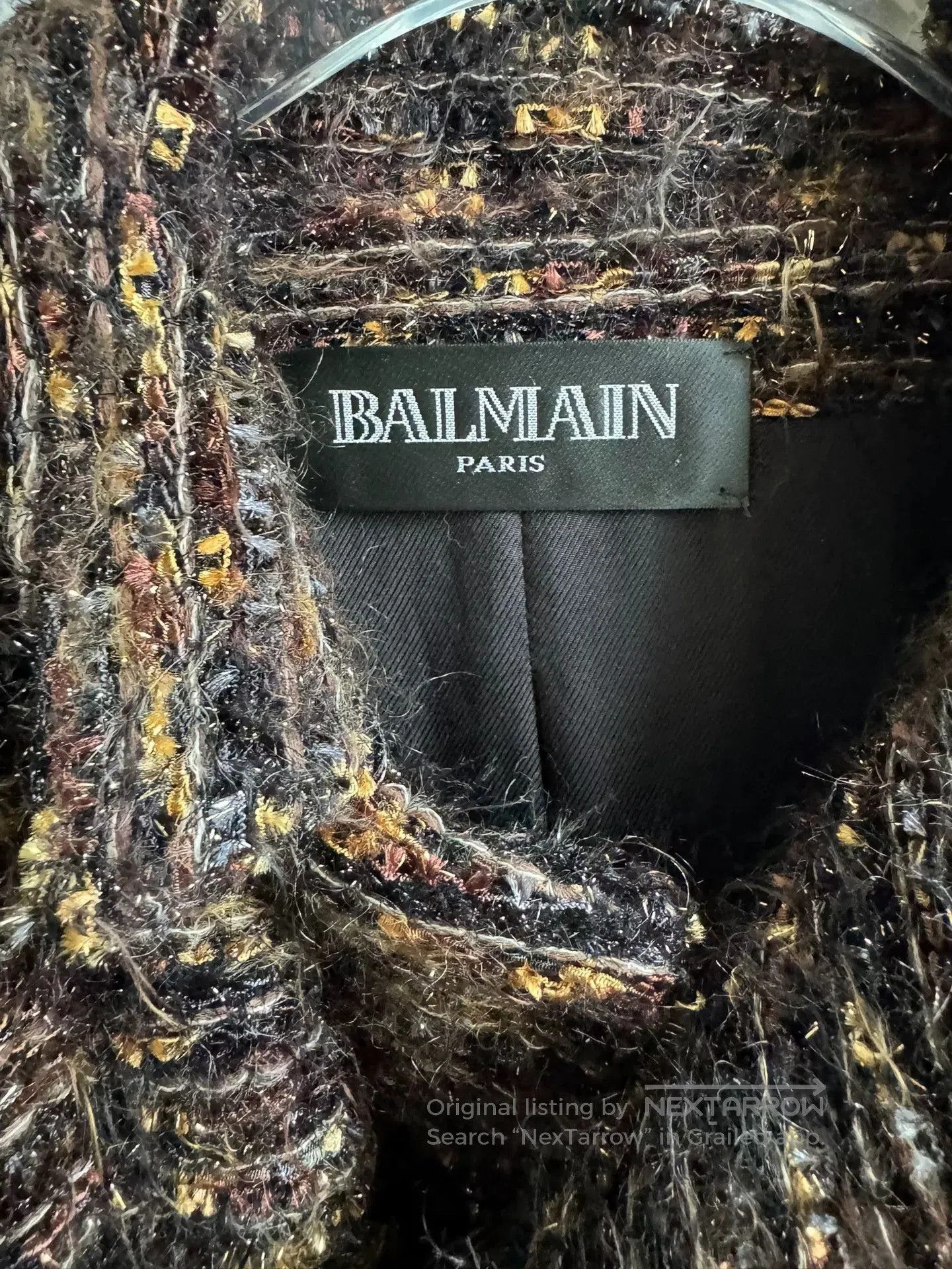 Balmain Balmain Tweed Jacket Size 34. Size XXS / US 00 / IT 34 - 4 Thumbnail