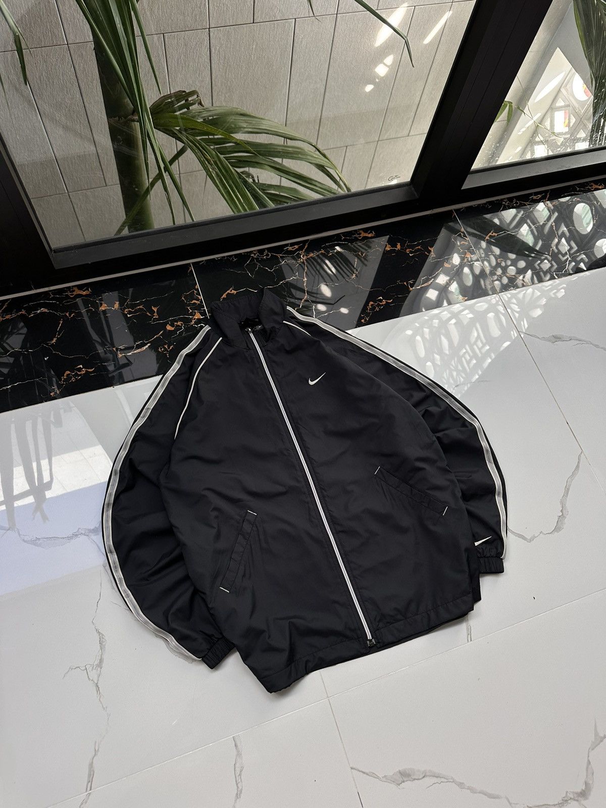 Nike × Vintage NIKE VINTAGE DOUBLE LOGO STREETWEAR LIGHT JACKET Size US S / EU 44-46 / 1 - 1 Thumbnail