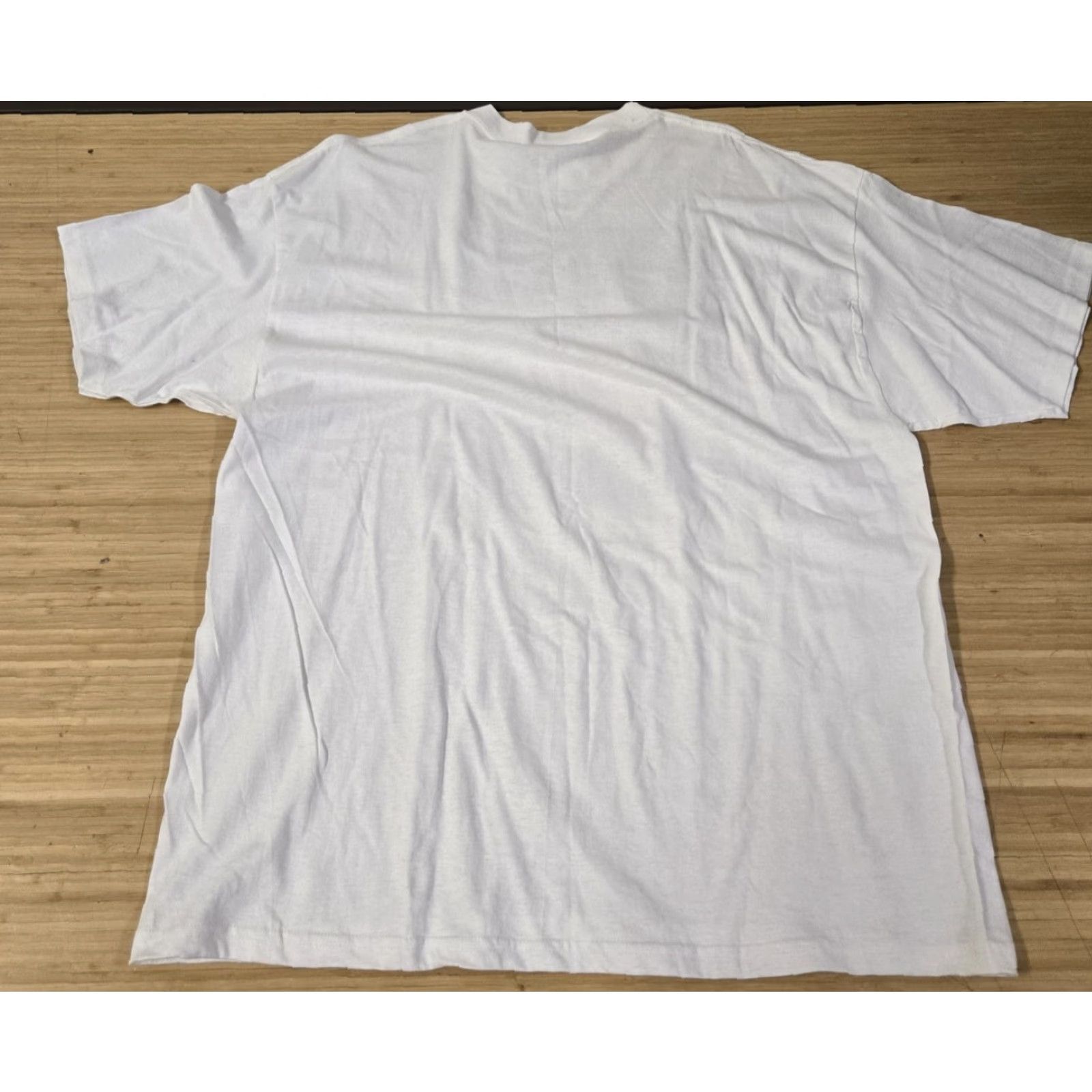 Hanes VINTAGE World Trade Center Shirt Mens XL White 9/11 Memorial USA Flag Hanes Heavyweight Size US XL / EU 56 / 4 - 4 Thumbnail