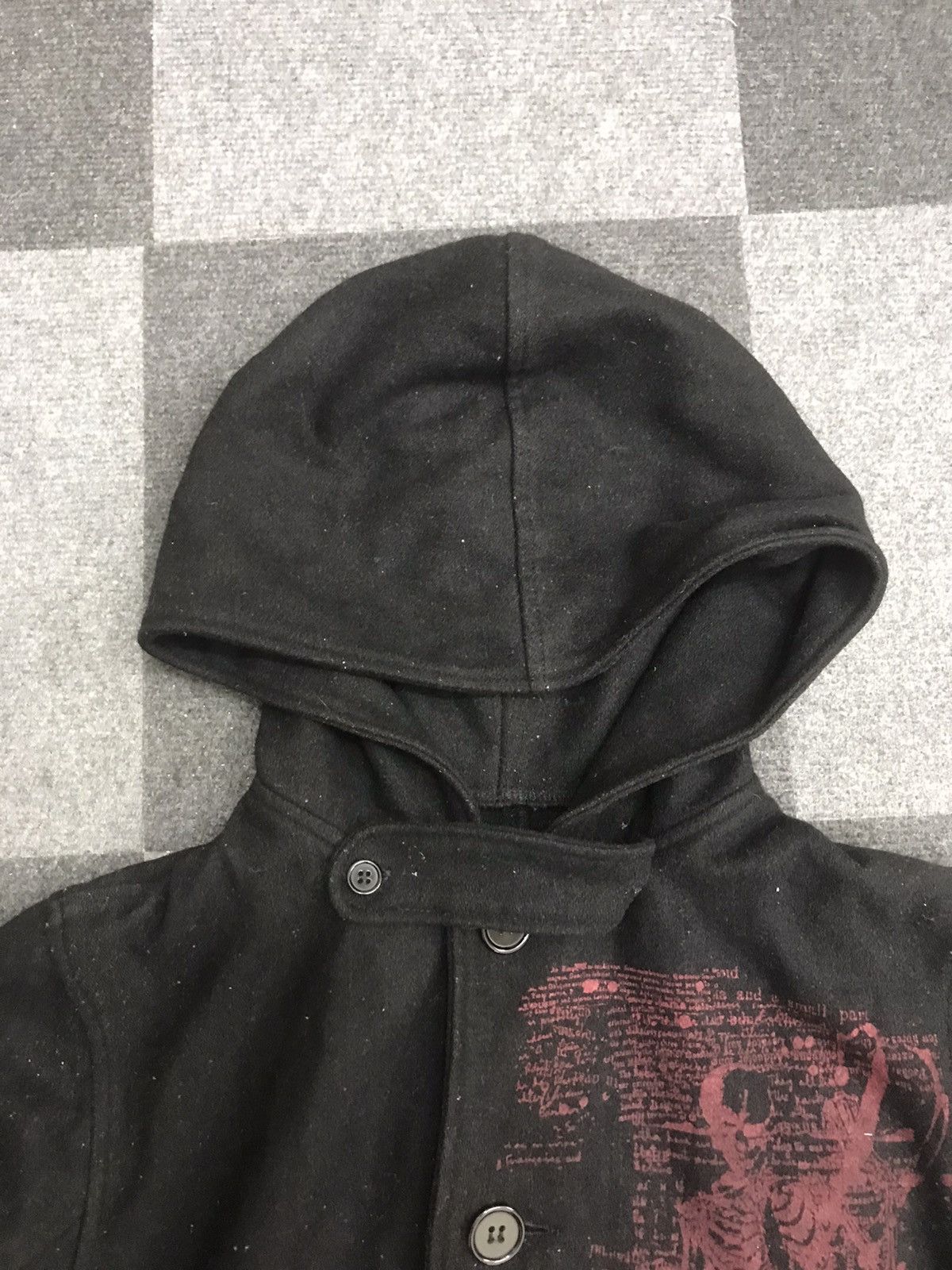 Japanese Brand h anarcy Skeleton Hoodie Jacket Size US S / EU 44-46 / 1 - 6 Thumbnail