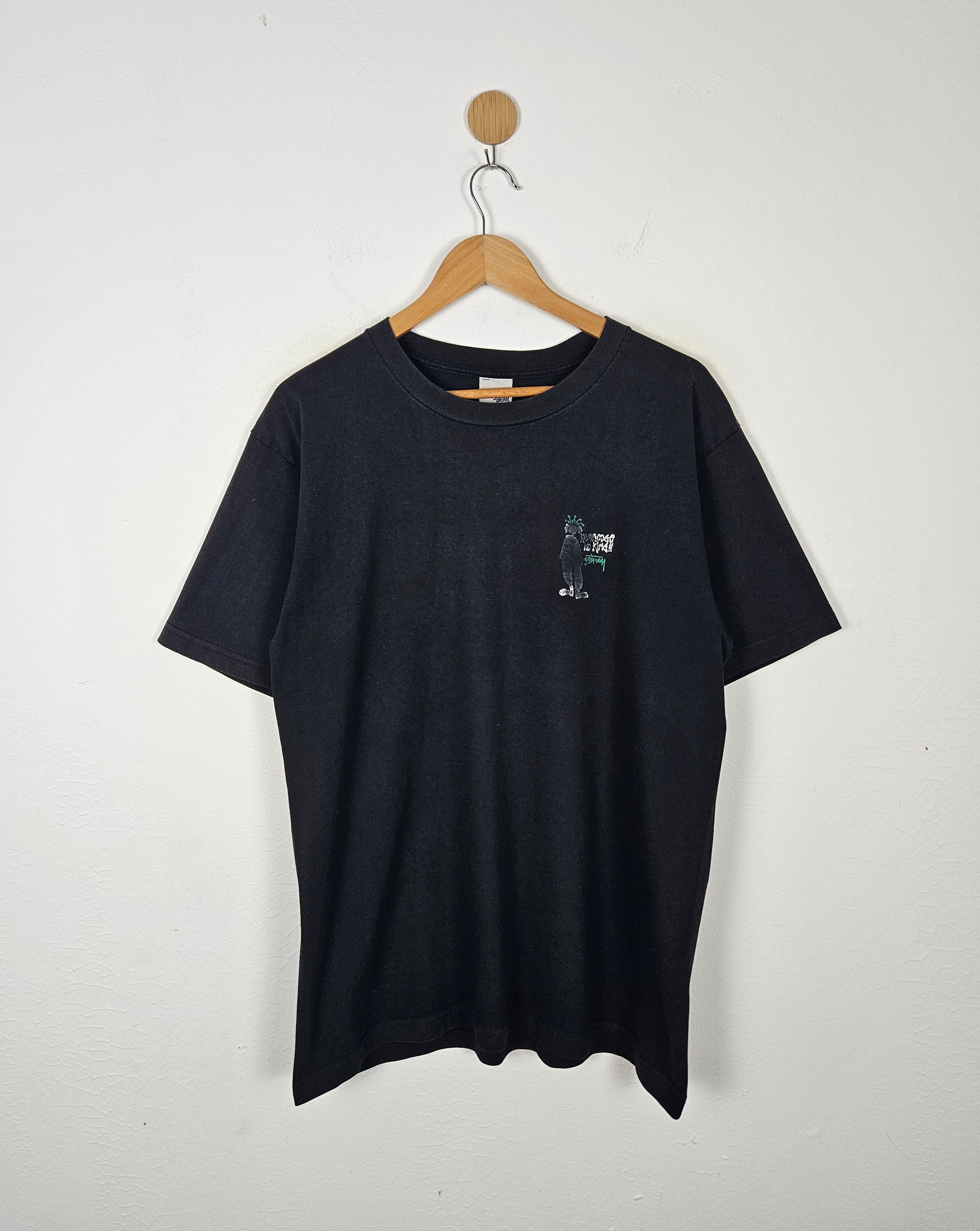 Stussy Vintage STUSSY USA Knowledge Is King 90s Size US L / EU 52-54 / 3 - 3 Thumbnail