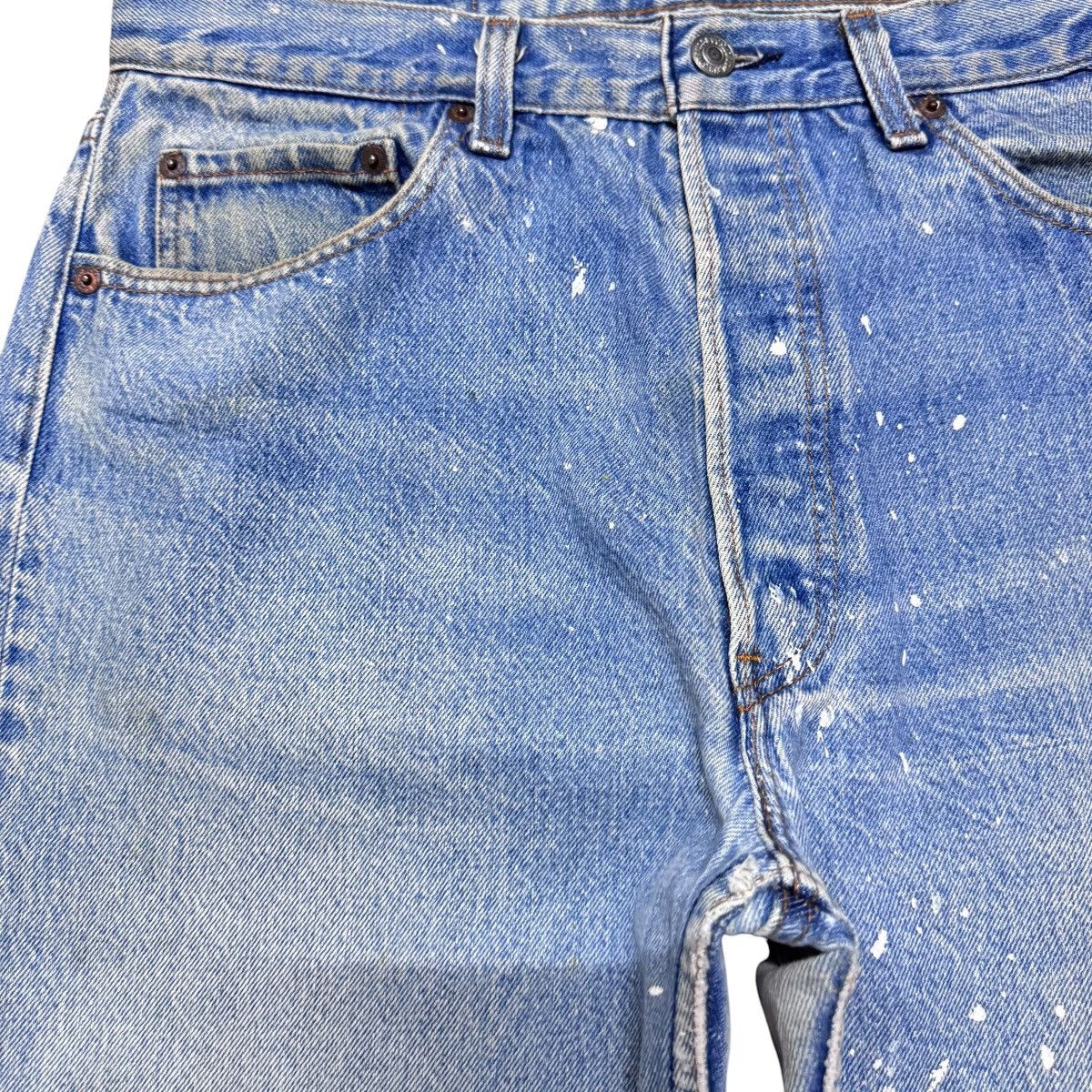 Levi's Vintage 80s Levis 501 Painter Jeans Helmut Lang Size US 33 - 4 Thumbnail