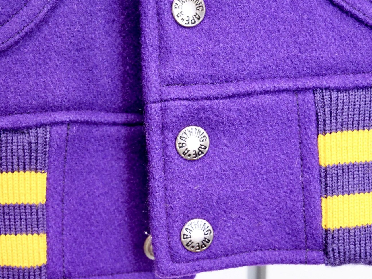 Bape Archive 2008 Ursus Mobile Mercedes 300SL Varsity Wool Jacket Size US M / EU 48-50 / 2 - 9 Thumbnail