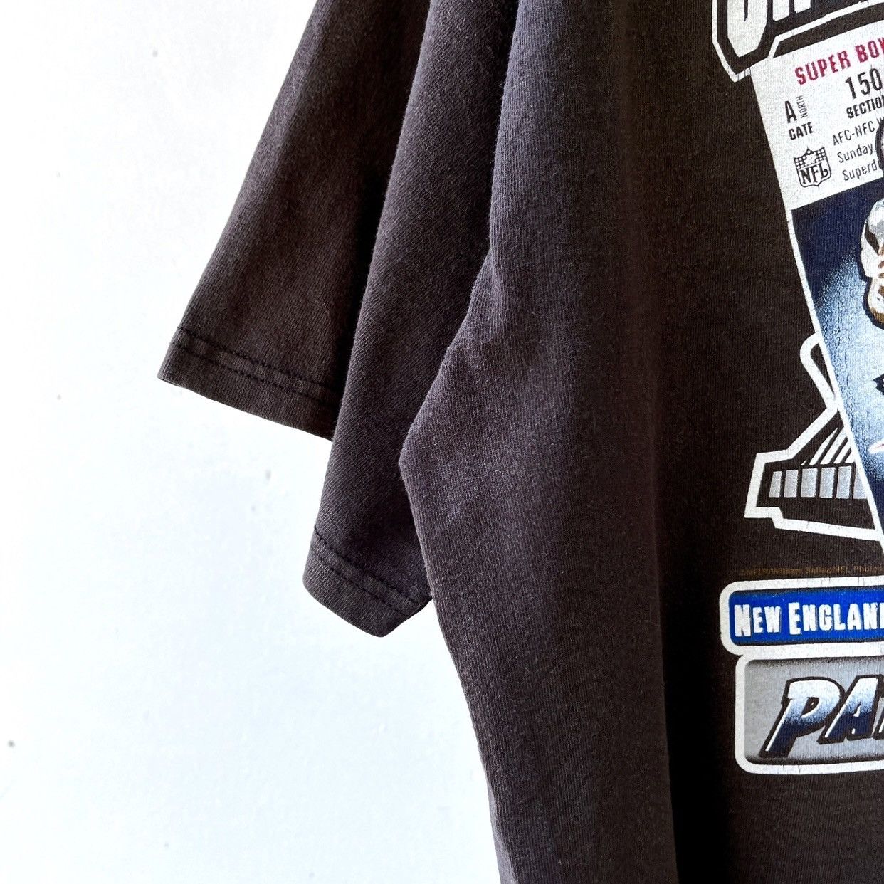 Majestic × Vintage 00s New England Patriots Vs St. Louis Rams NFL t-shirt/ XL Size US XL / EU 56 / 4 - 5 Thumbnail