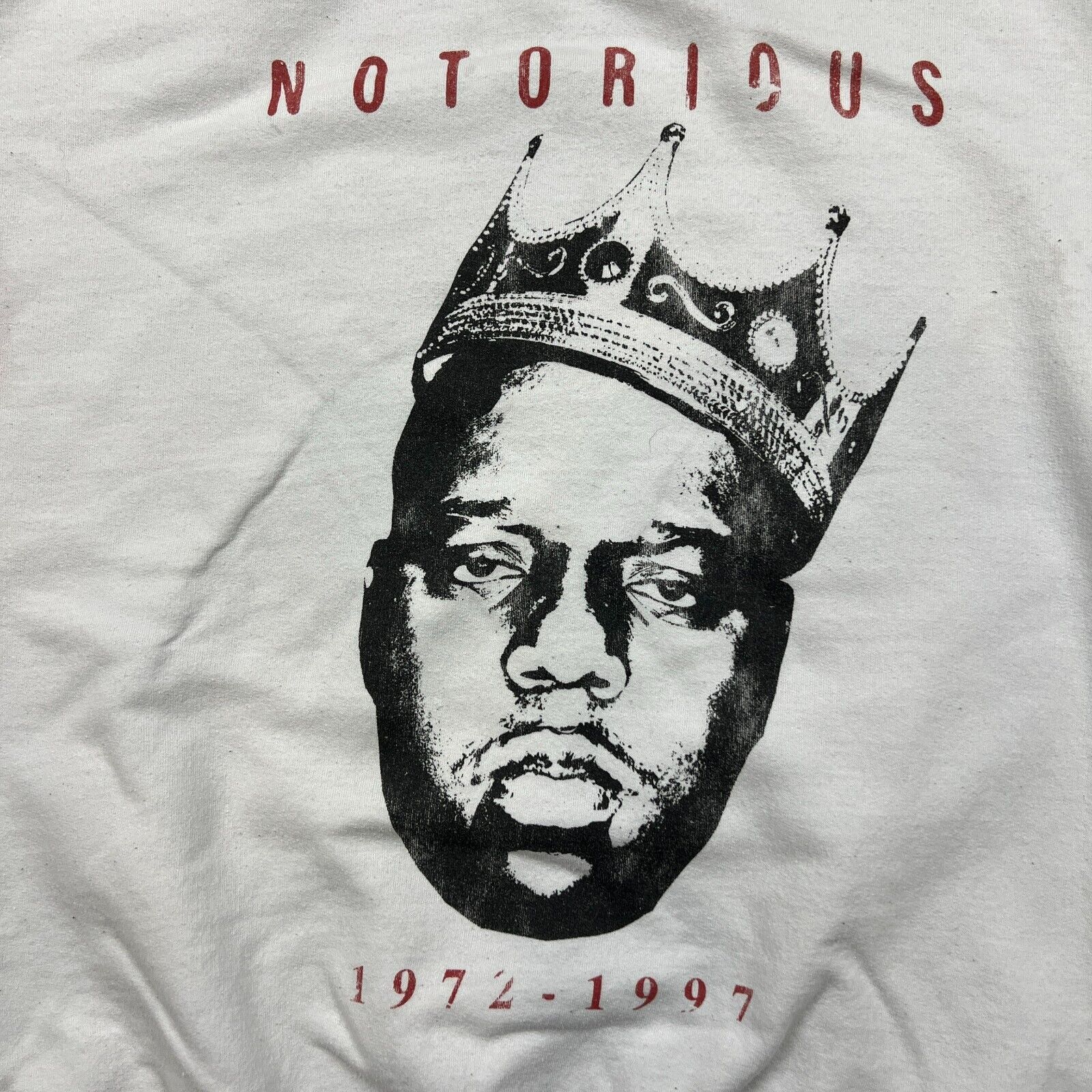 Rap Tees × Vintage Notorious B.I.G Sweatshirt Medium Biggie Smalls Rap Hip Hop Size US M / EU 48-50 / 2 - 2 Thumbnail