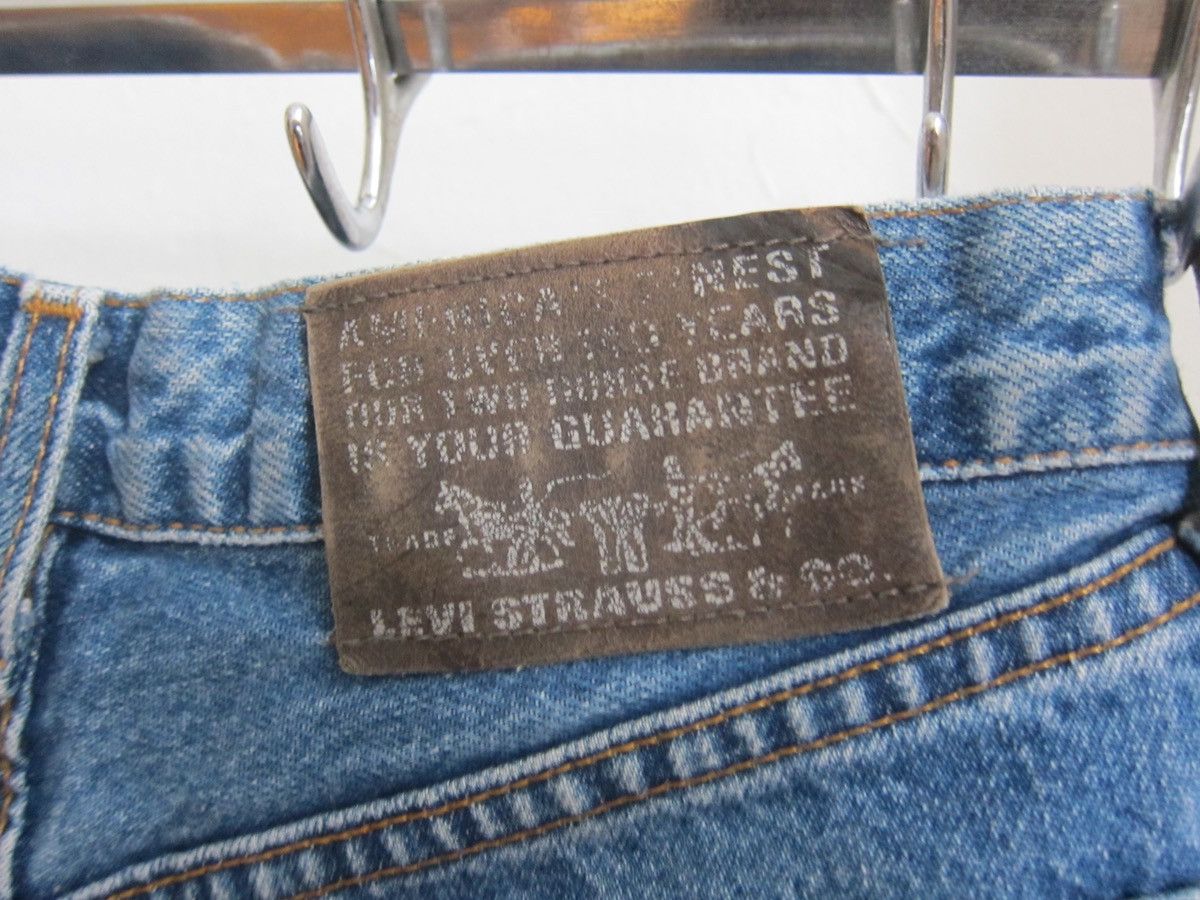 Levi's × Levi's Vintage Clothing × Vintage Orange Tab Levi's Jeans 90s 616 Size US 29 - 3 Thumbnail