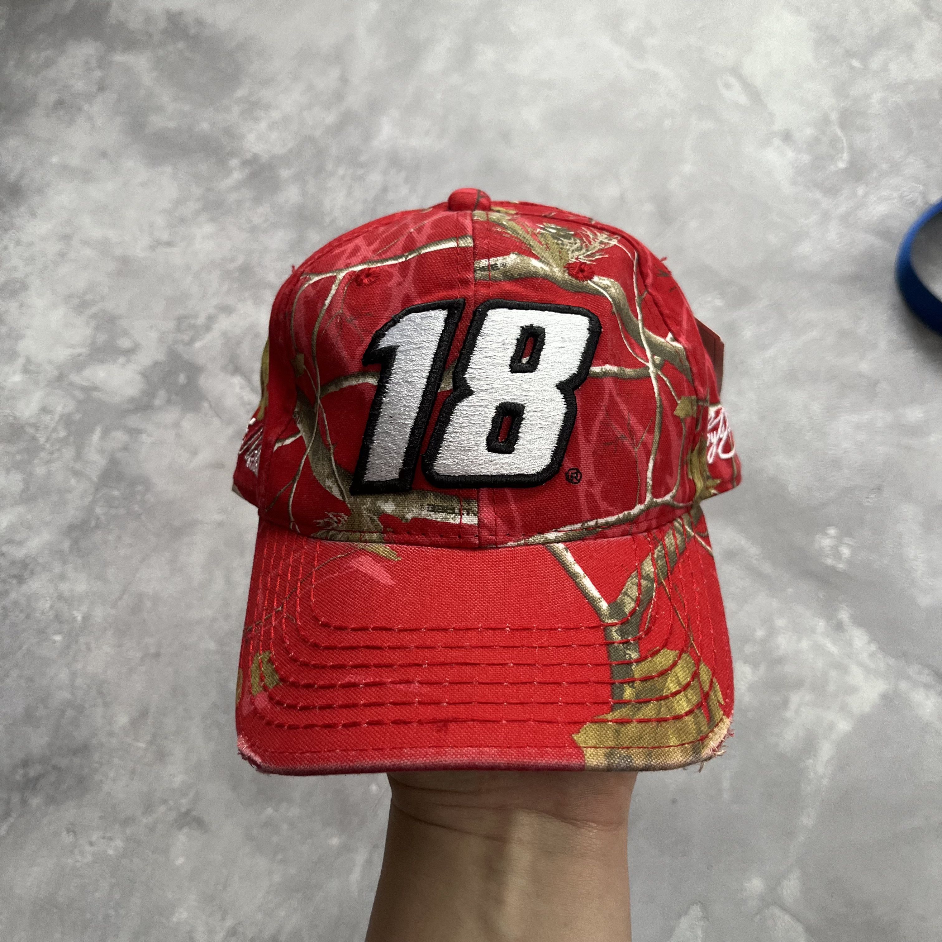 NASCAR NASCAR Kyle BuschHat #18 Team Realtree Racing Snap Back Cap Size ONE SIZE - 1 Thumbnail