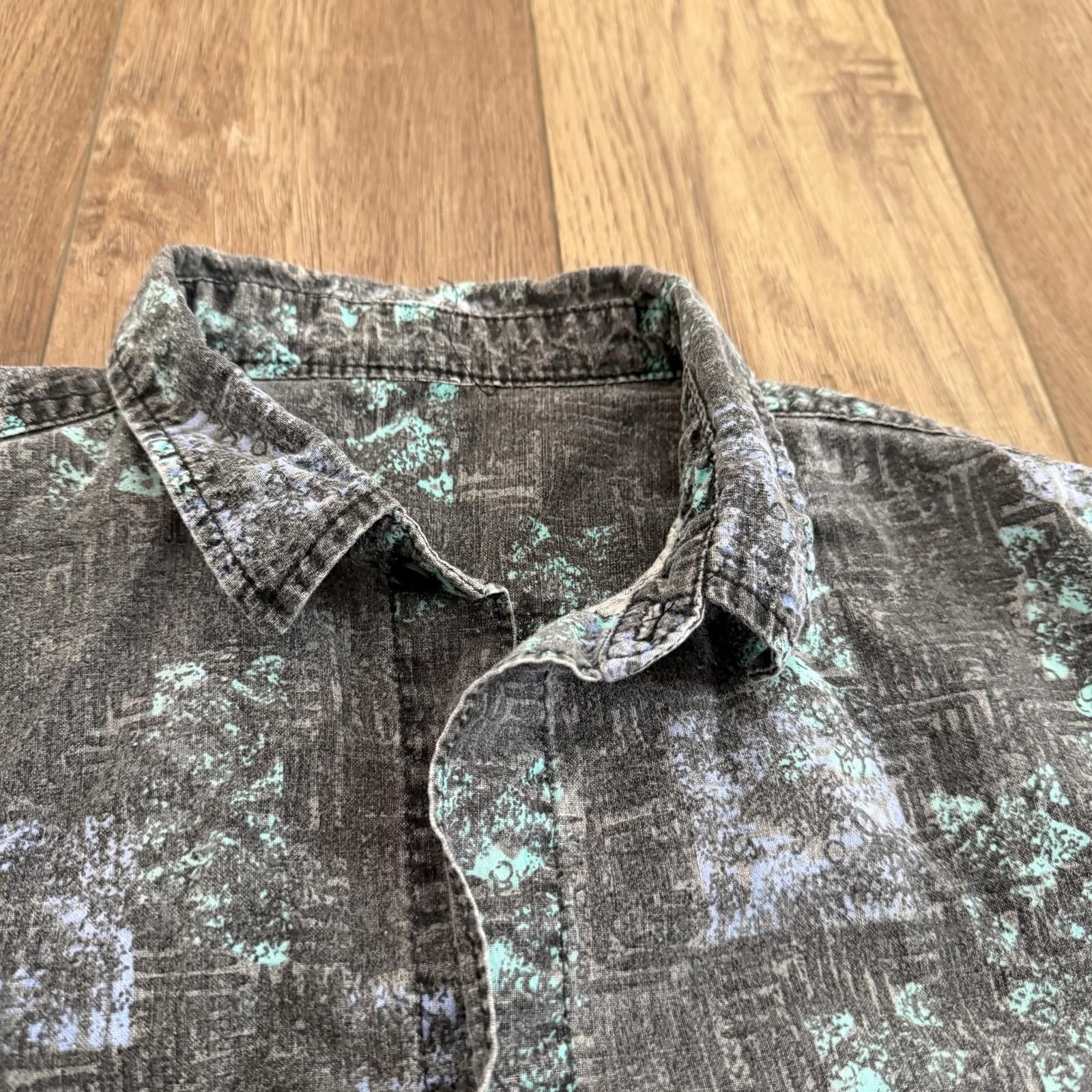 Other Vintage 90s Geometric Art Button Shirt Lunch Break AOP Size US L / EU 52-54 / 3 - 5 Thumbnail