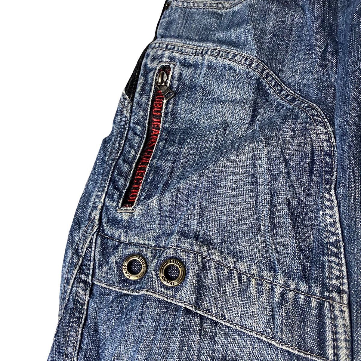 Hysteric Glamour Fubu Collection - Flared Double Knee Straight Cut Jeans Lgb Size US 34 / EU 50 - 6 Thumbnail