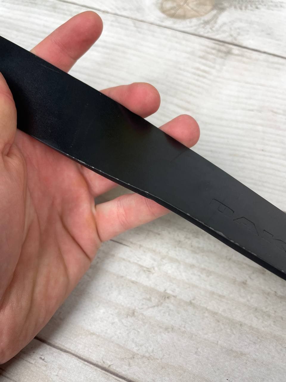 Oakley Vintage Oakley Leather Belt 00s Gorpcore Size 32 - 12 Thumbnail