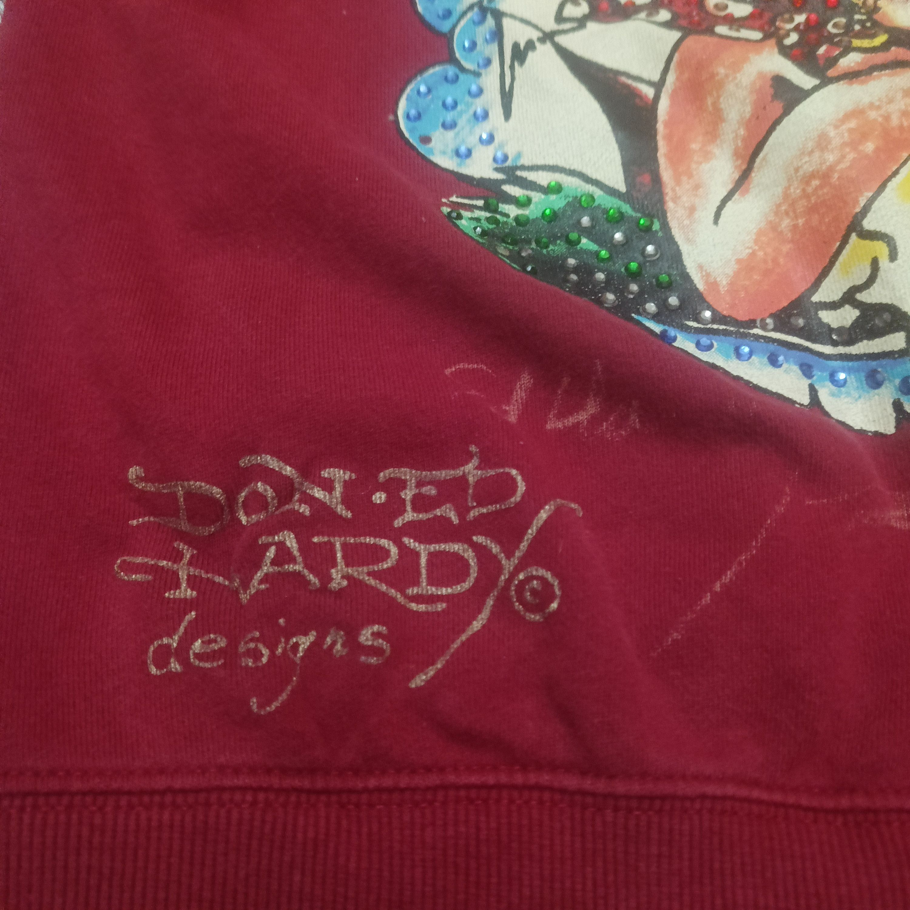 Ed Hardy Ed Hardy By Christian Audigier Hoodie Zipper Full Printed Size US XS / EU 42 / 0 - 17 Thumbnail