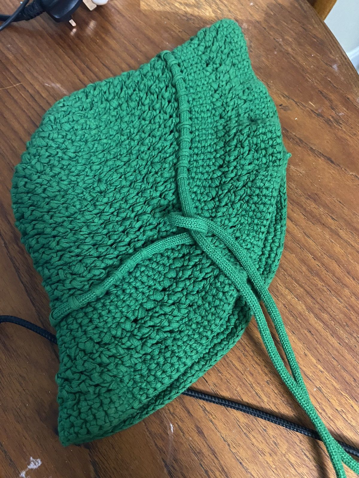 Craig Green Craig green knitted crotchet hat in green | Grailed