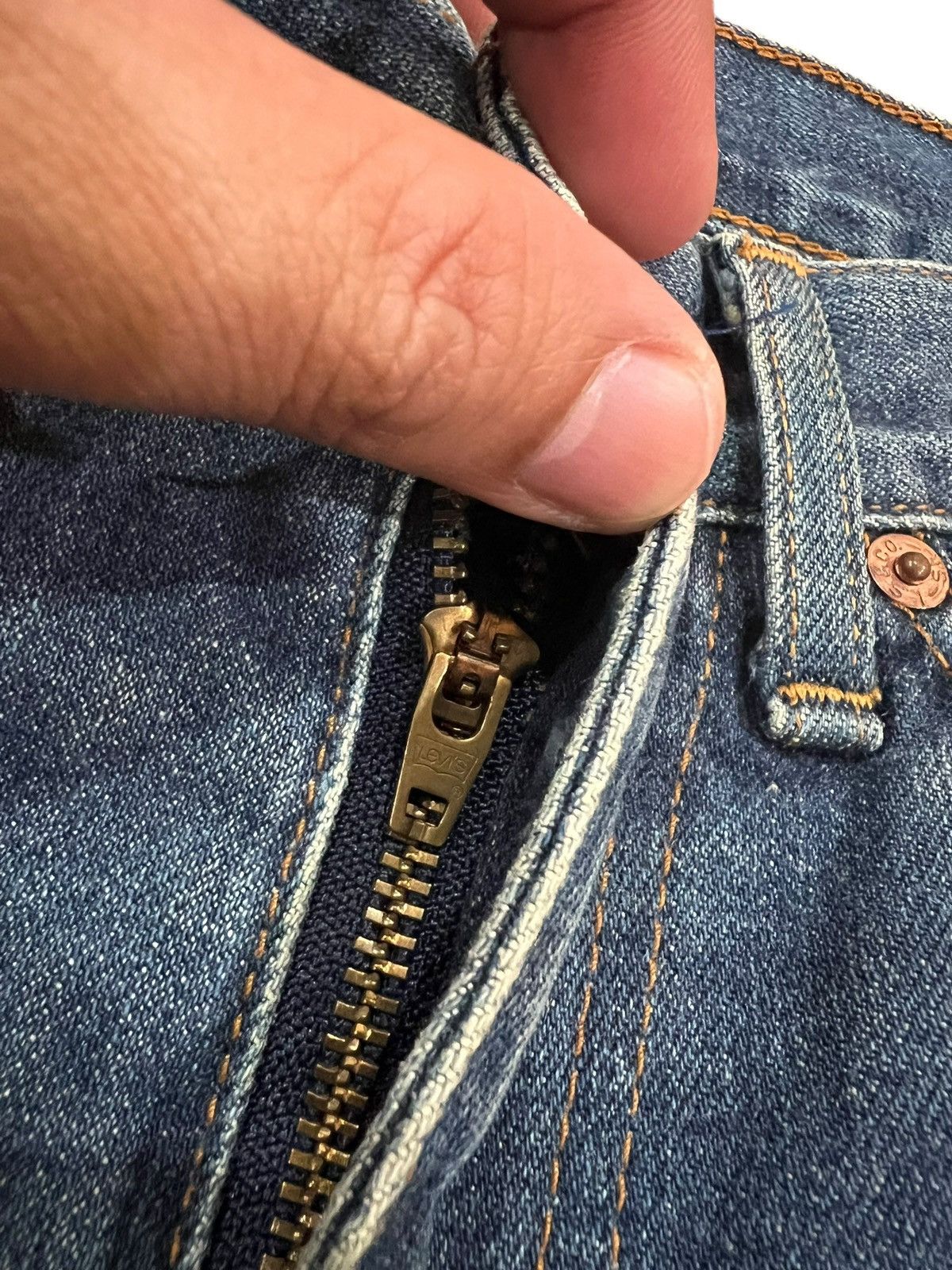 Levi's 💥Flare💥Vintage 90’s Levi’s 517 Faded Denim Jean Size US 28 / EU 44 - 10 Thumbnail