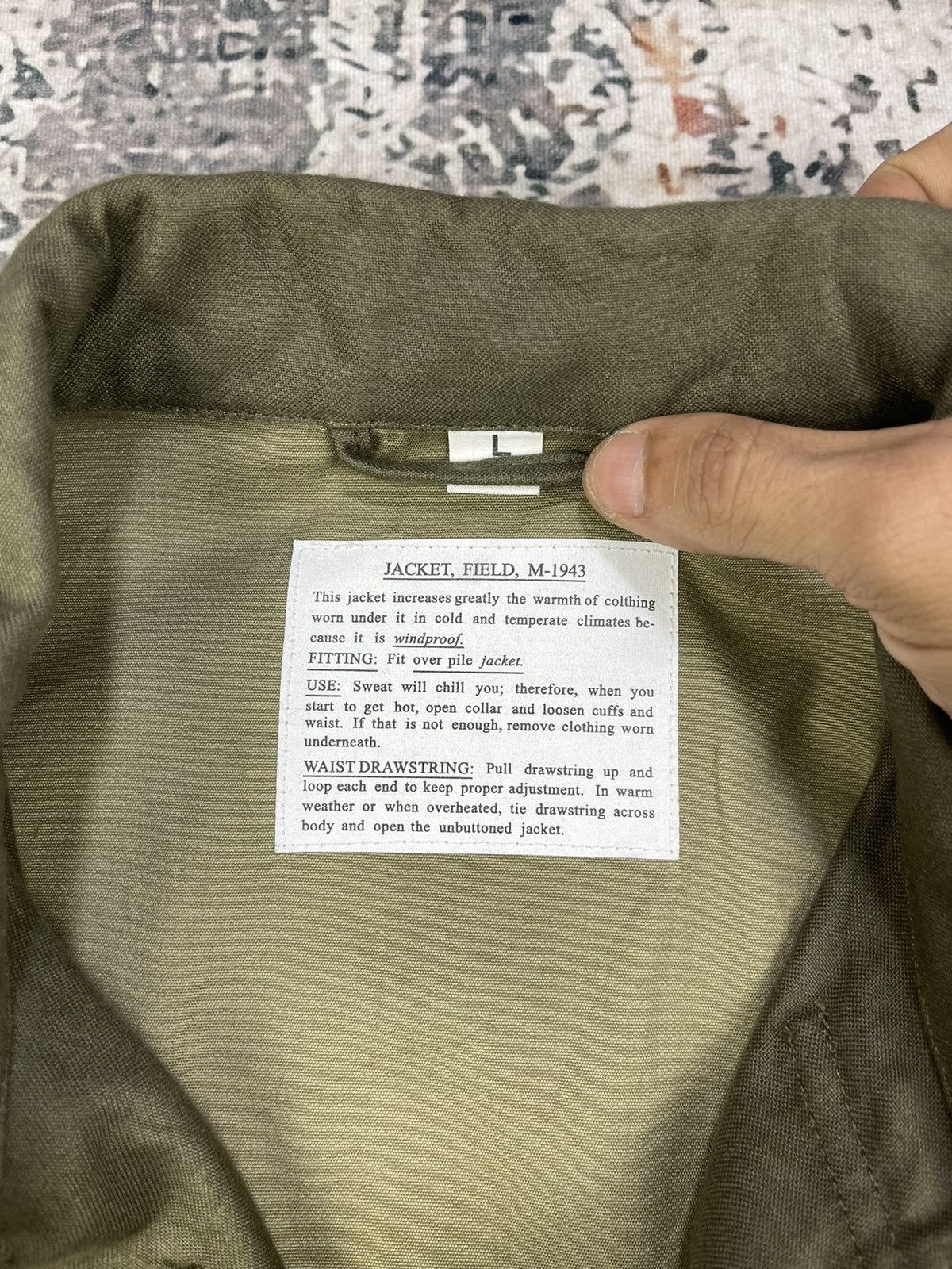 Vintage Sessler Mfg Vtg M 1943 Repro Pattern Field Jackets Size US L / EU 52-54 / 3 - 12 Thumbnail