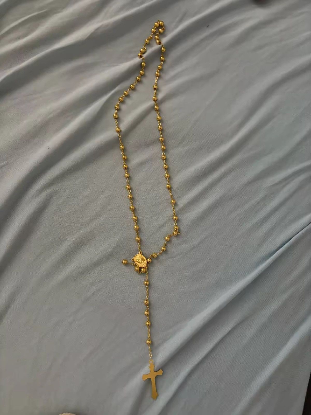 Jewelry Saint Benedict Rosary Necklace Chain Catholic Church Jesus Size ONE SIZE - 4 Thumbnail