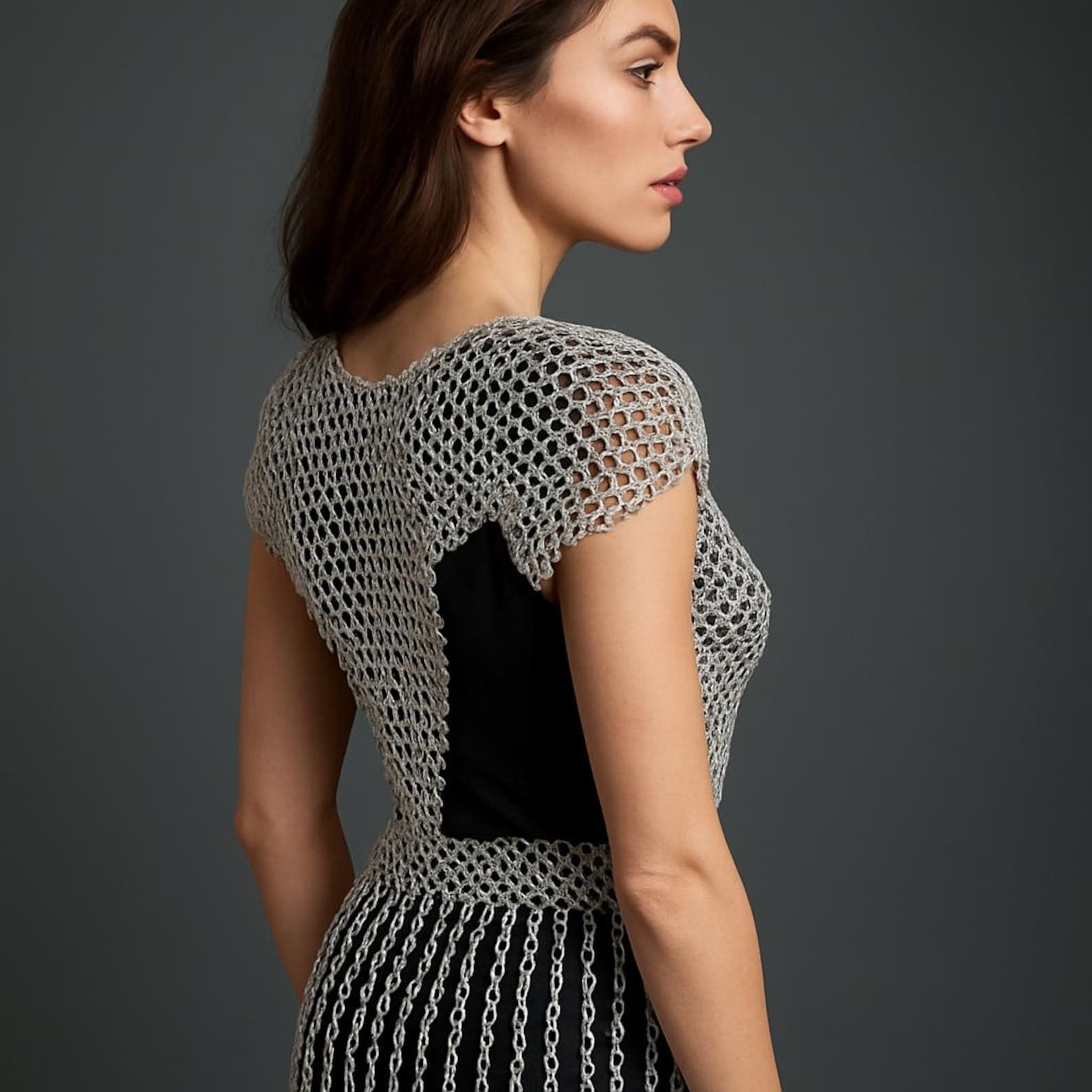 Other Chainmail Harness, Chainmail Chains Layers top & Skirt, Size ONE SIZE - 5 Thumbnail