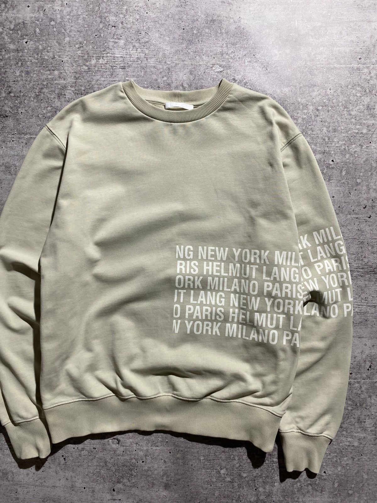 Helmut Lang Helmut Lang monogram sweatshirt Size US M / EU 48-50 / 2 - 5 Thumbnail