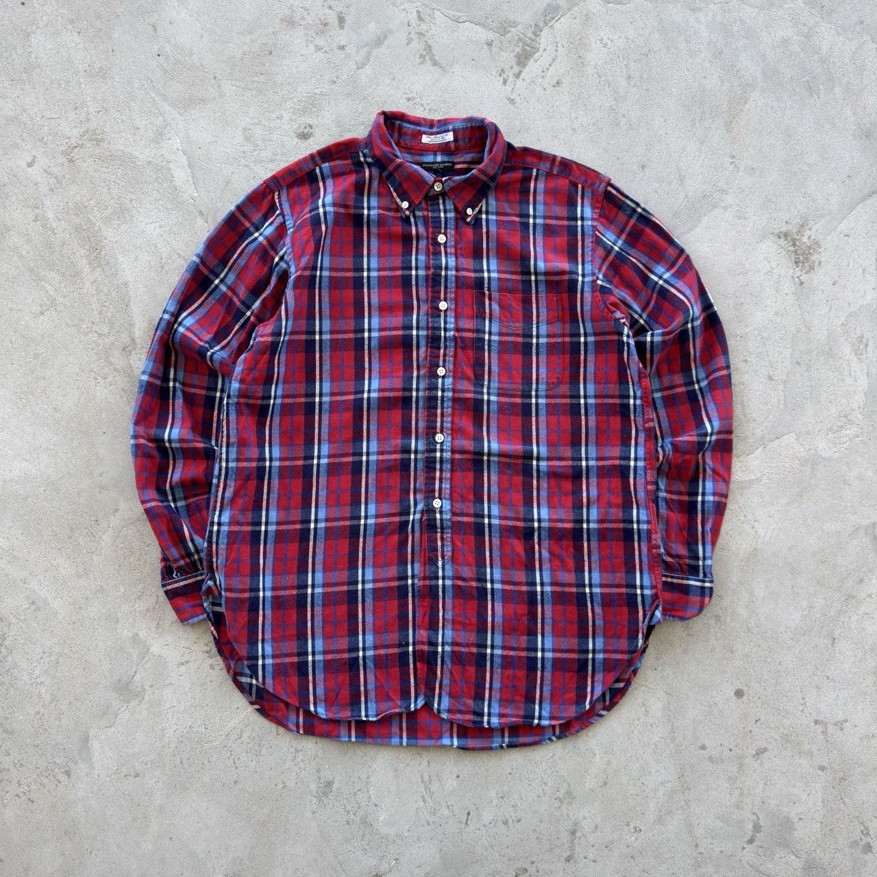 Engineered Garments Engineered Garments Plaid Flannel Button Down Shirt Size L Size US L / EU 52-54 / 3 - 1 Thumbnail