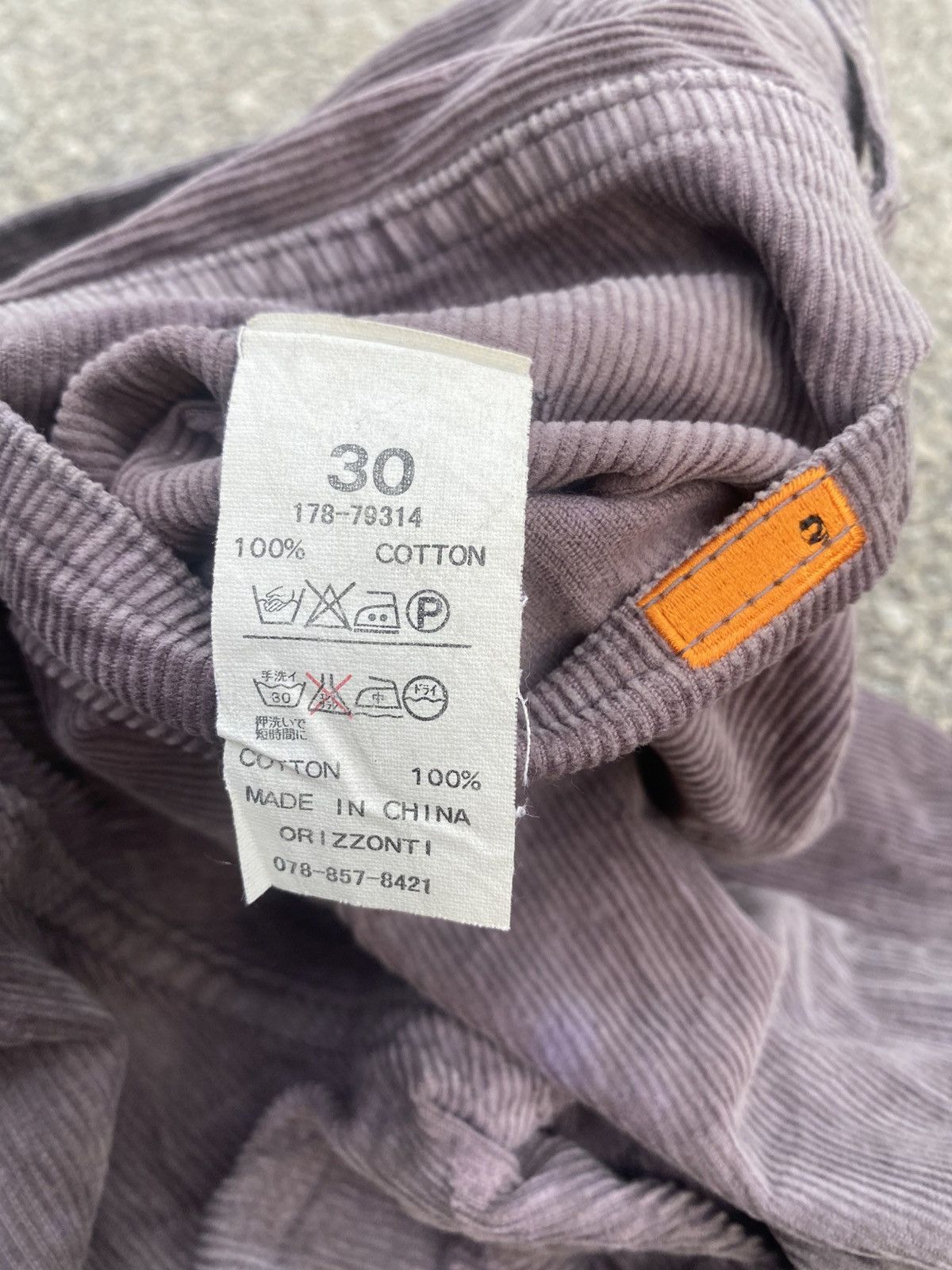 Denime Vintage DENIME Corduroy Jeans Size US 29 - 11 Thumbnail