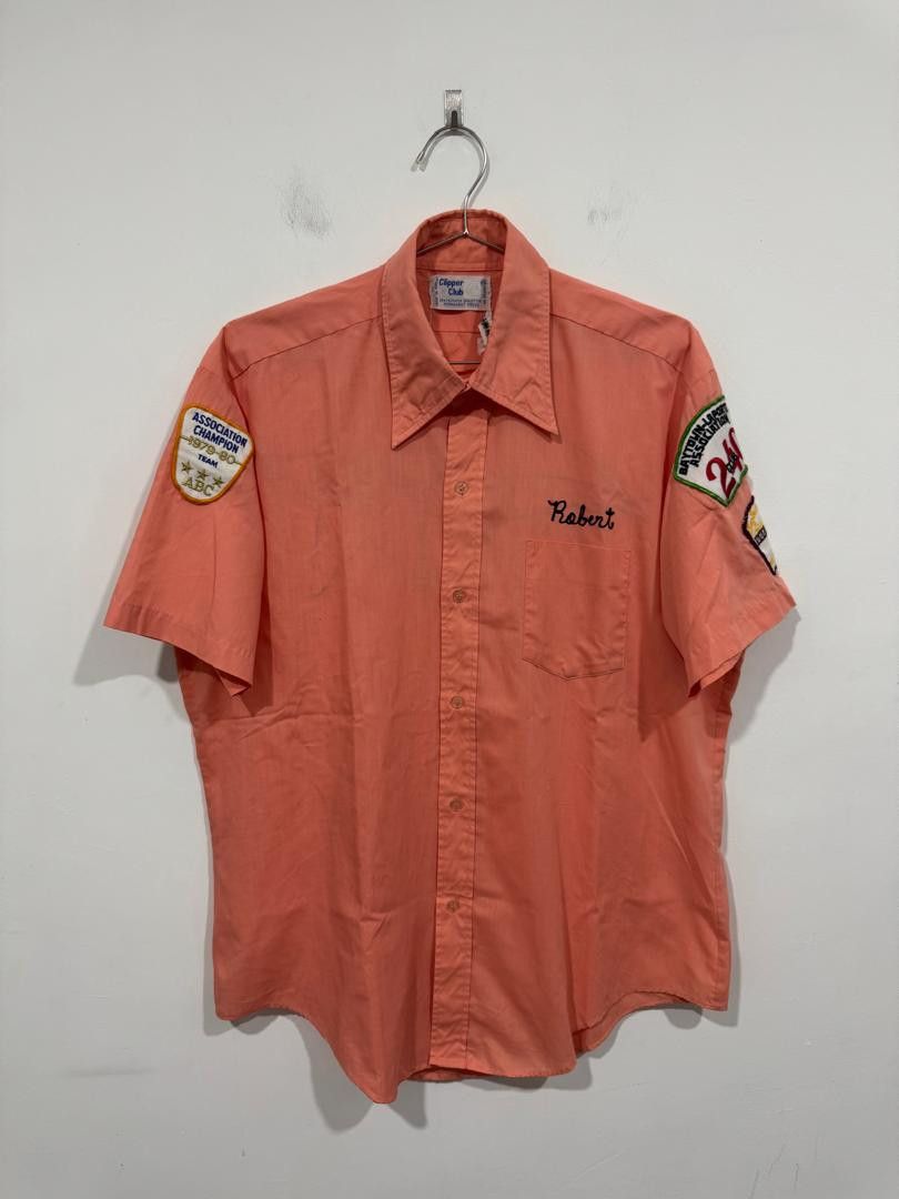 Huf × Streetwear × Vintage HUF x Pink Panther 8 Ball Bowling Shirt