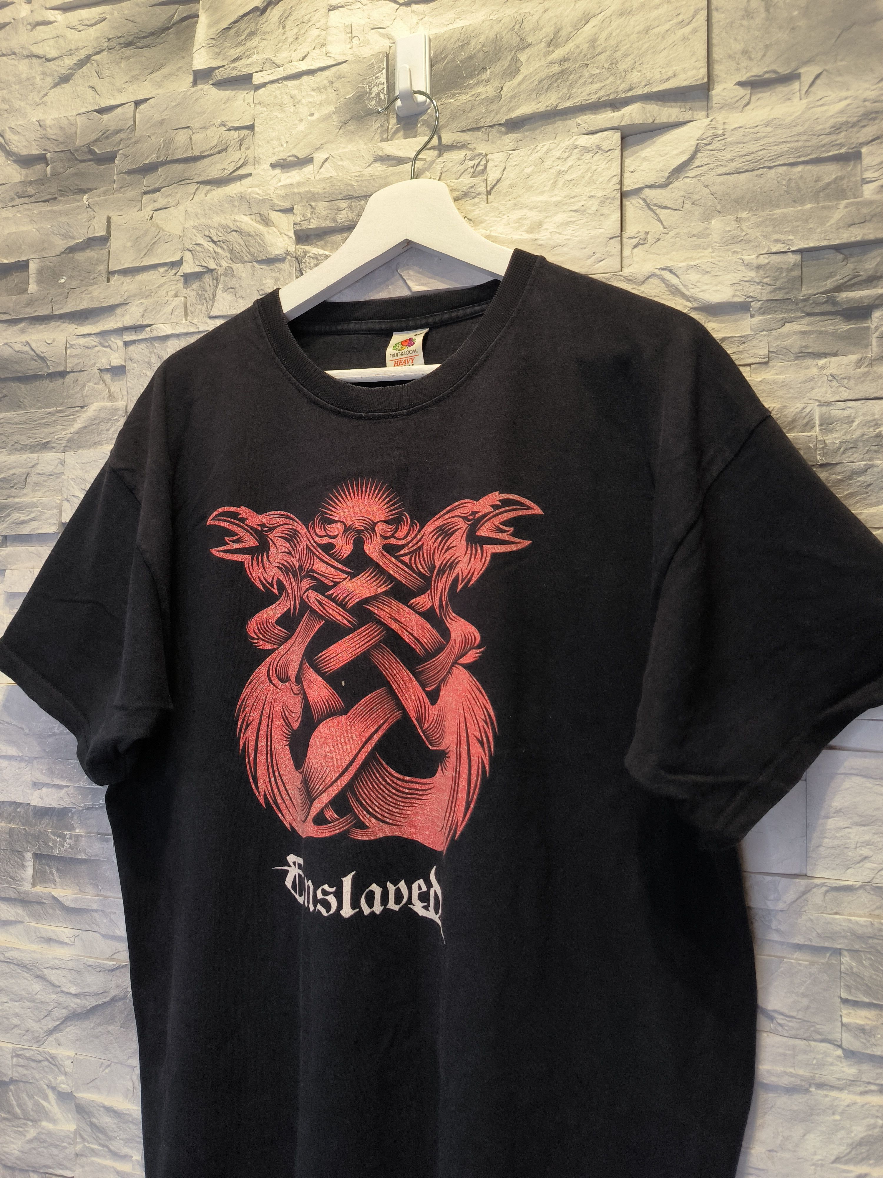 Band Tees × Vintage Vintage Enslaved T-Shirt Escape the Core Size US L / EU 52-54 / 3 - 3 Thumbnail