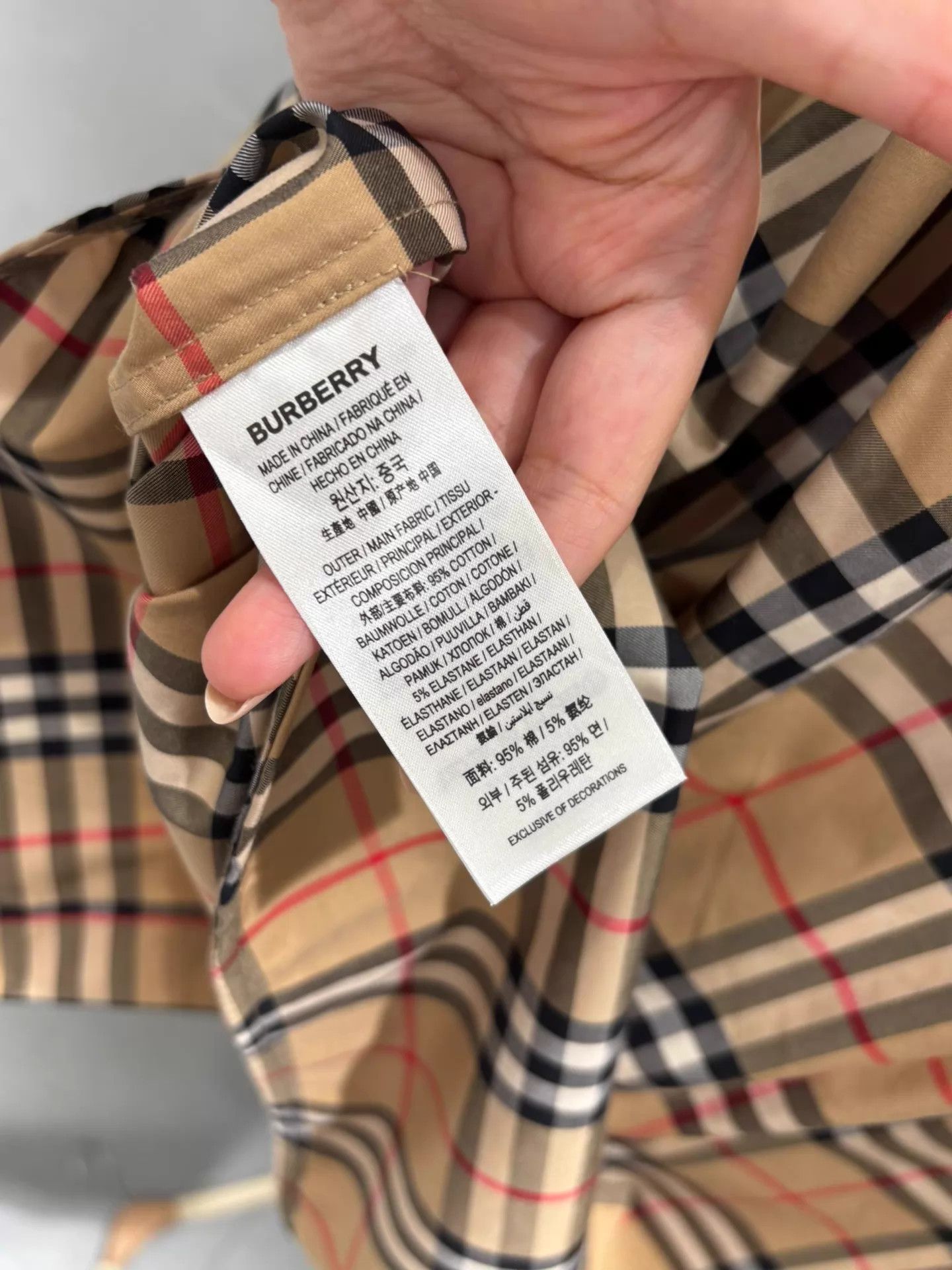 Burberry Burberry NOS Plaid Shirt White Label 34 Size XXS / US 00 / IT 34 - 6 Thumbnail