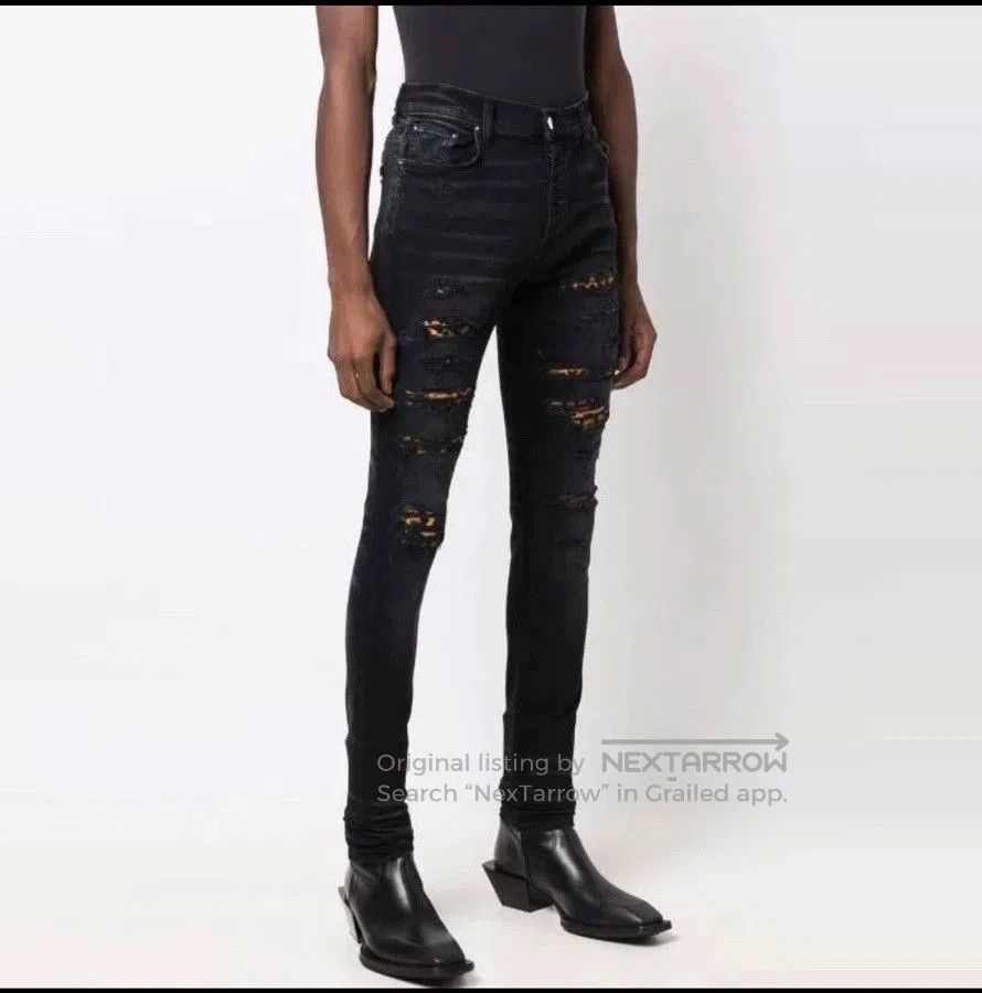 Amiri amiri leopard thrasher jean in size 34. Size US 34 / EU 50 - 7 Thumbnail