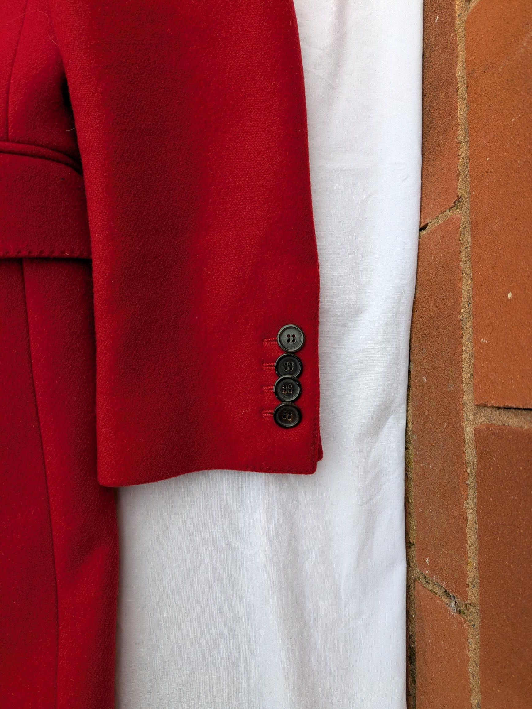 Dolce & Gabbana Dolce & Gabana Sicilia Red Coat Size US M / EU 48-50 / 2 - 4 Thumbnail