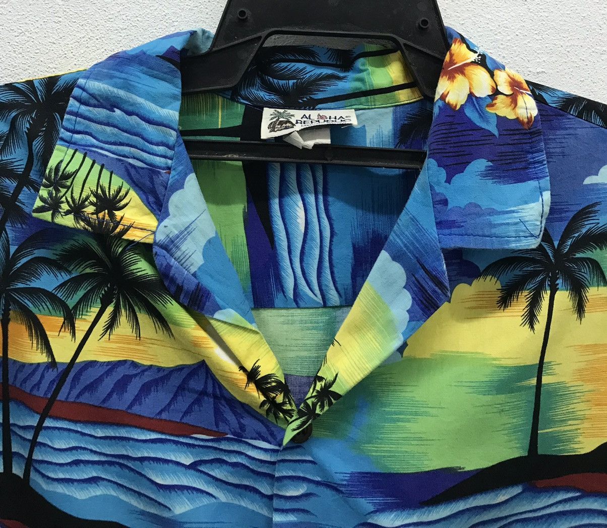 Vintage Vintage Aloha Republic Made In Hawaii Usa Shirt Button Up Size US L / EU 52-54 / 3 - 3 Thumbnail