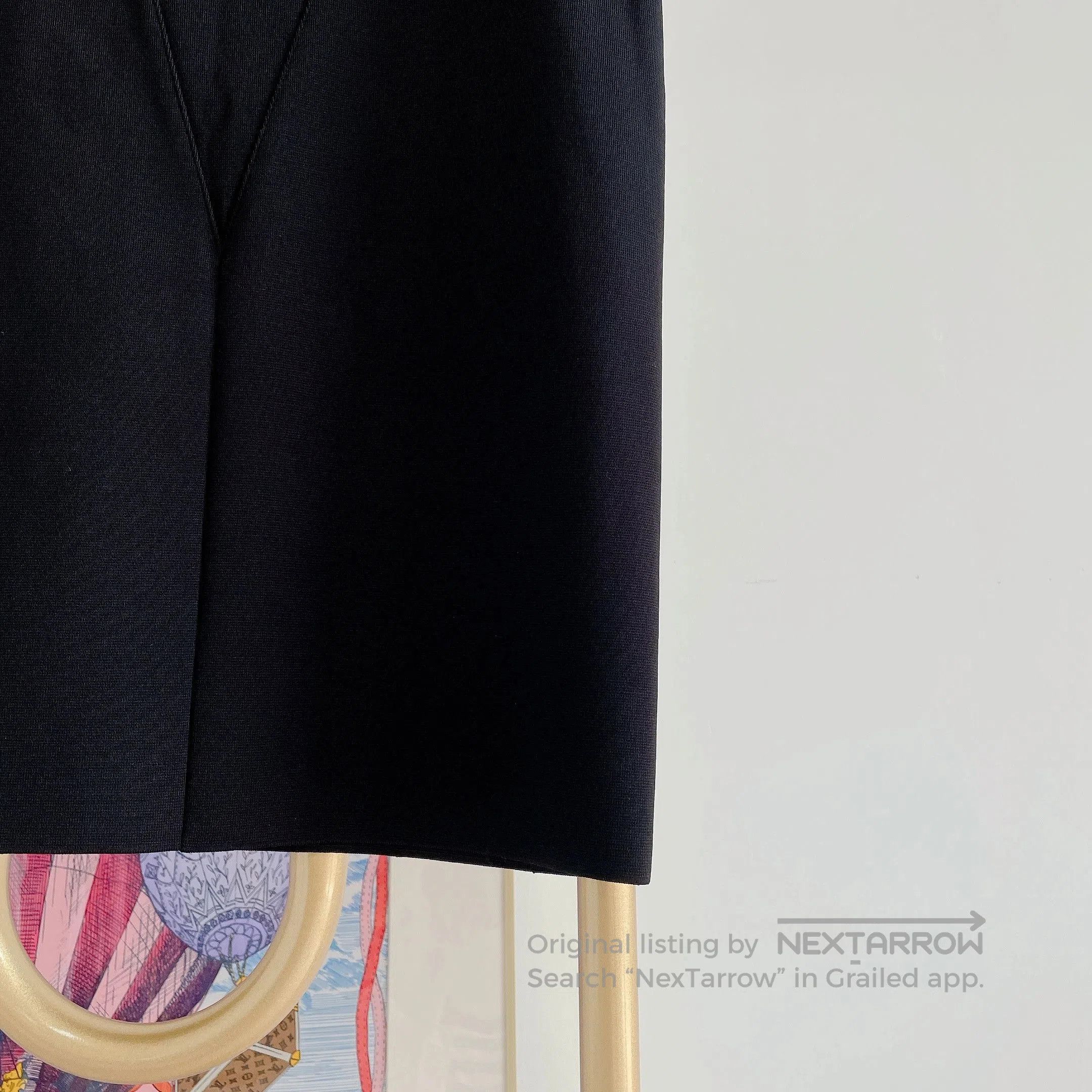 Givenchy Givenchy Black Long Skirt. Size US 38 / EU 54 - 4 Thumbnail