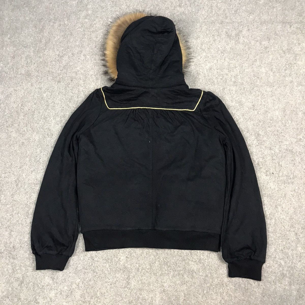 If Six Was Nine × Marc by Marc Jacobs MARC BY MARC JACOBS BLACK FUR HOODIES JACKET Size S / US 4 / IT 40 - 5 Thumbnail