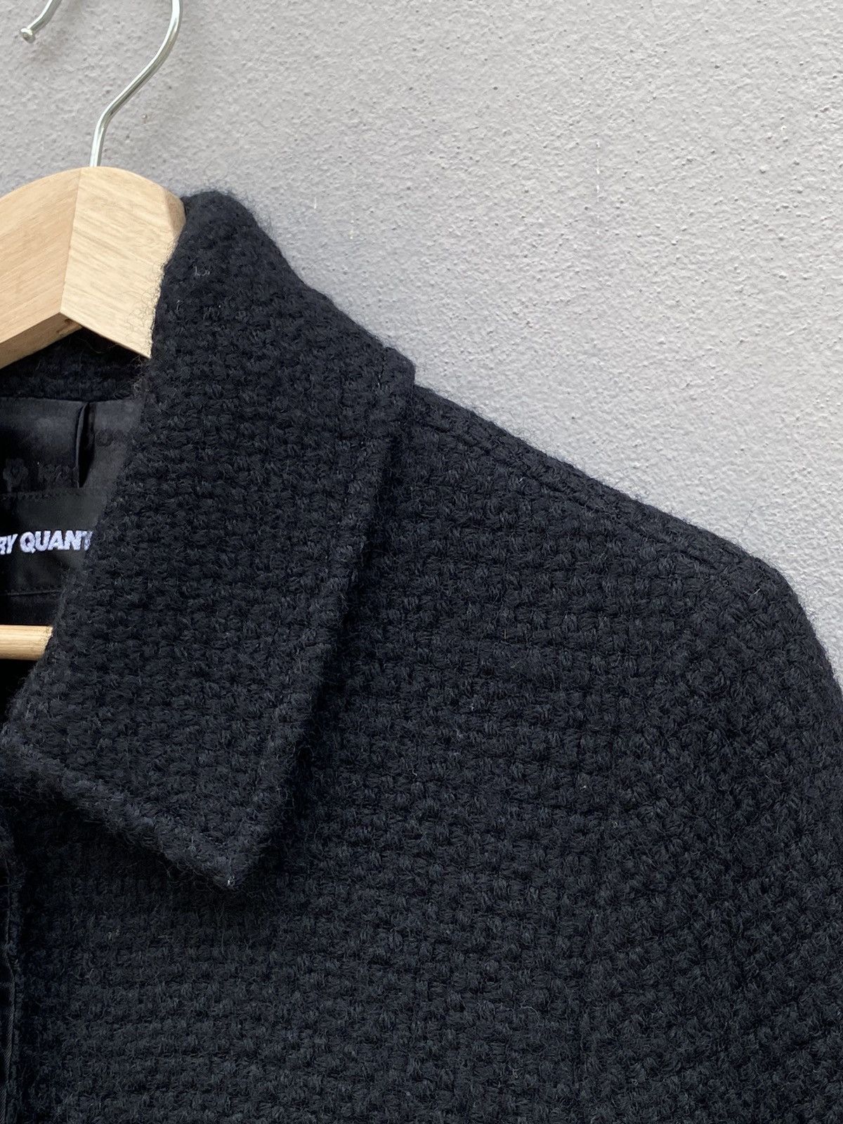 Japanese Brand MARY QUANT LONDON Asymmetrical Pockets Tweed Coat Japan Made Size M / US 6-8 / IT 42-44 - 4 Thumbnail